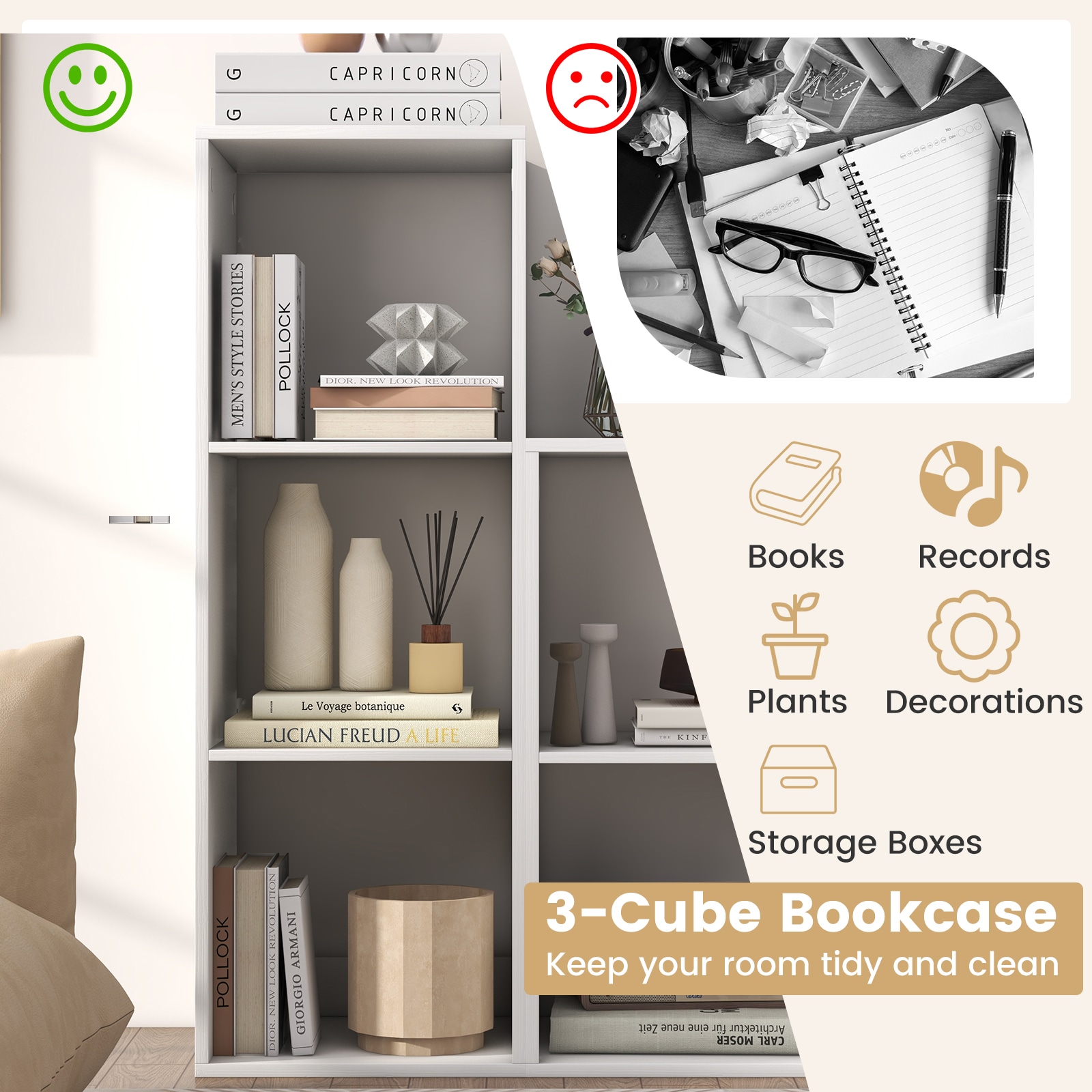 Slickblue D-CO-HW94701BC bookcases - View #5