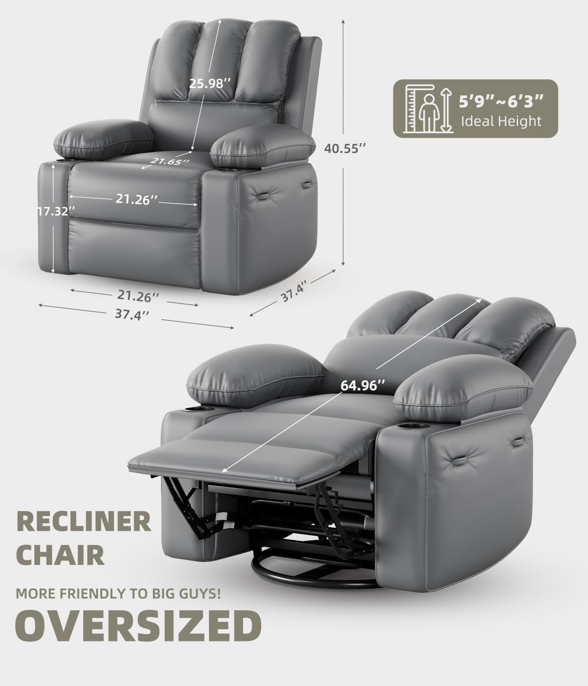 WhizMax PD-PHO-3383YHCU futons - View #2