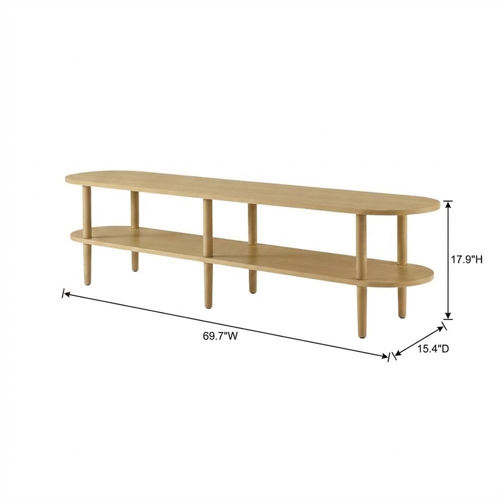 FurniFact BO3811057WHT Tv-Stands - View #3