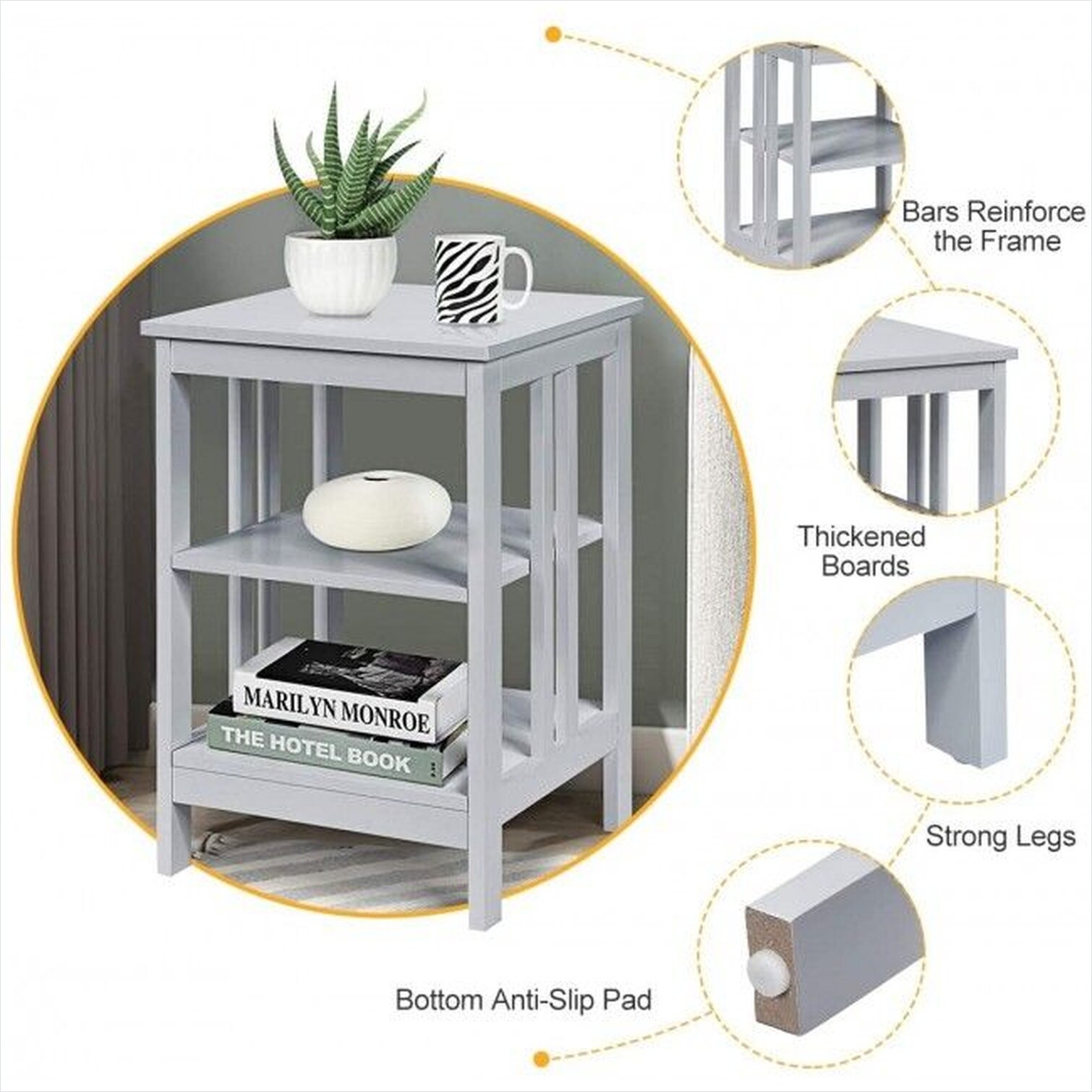 Watnature OYZ63JOSLMPA nightstands - View #4