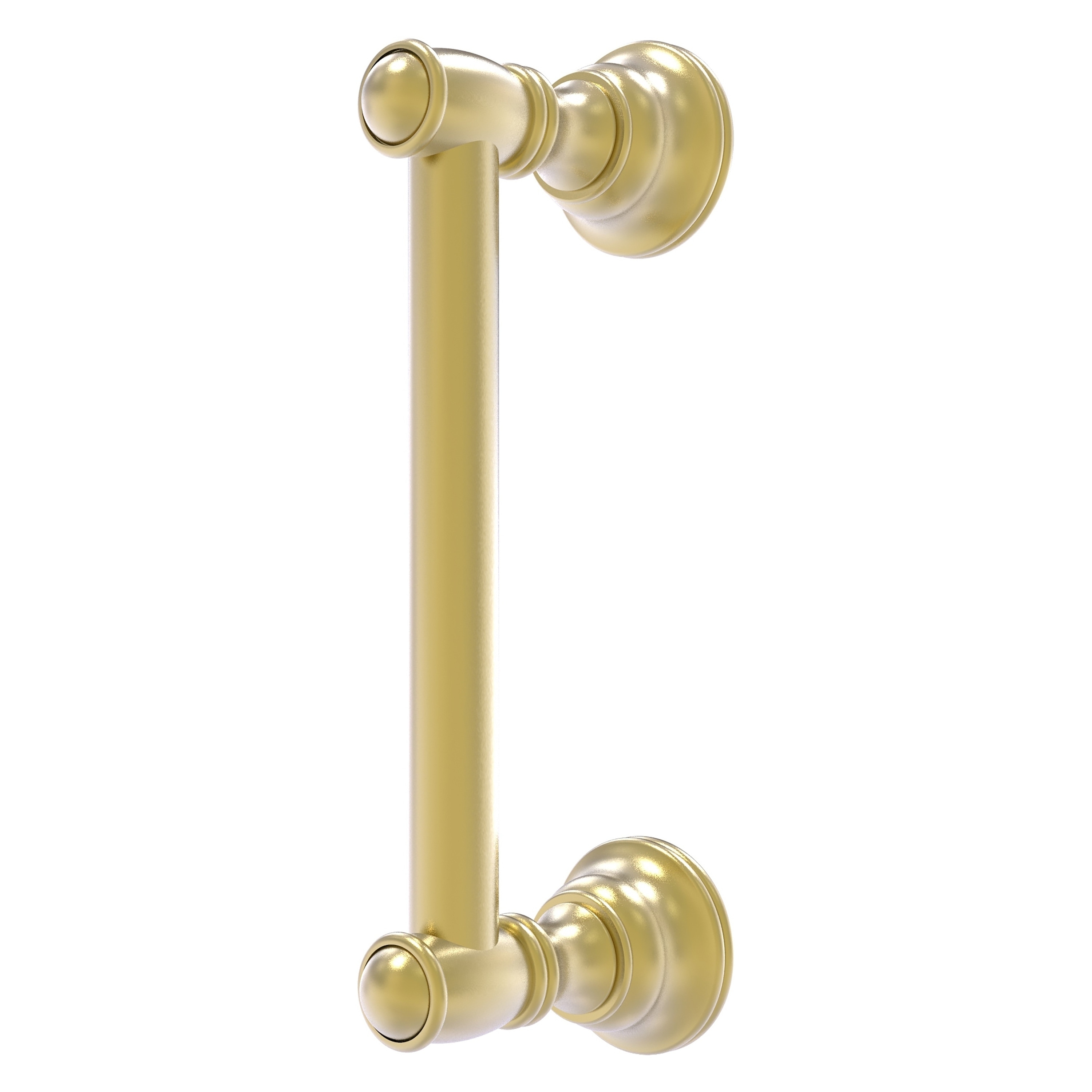 Allied Brass CL-3-8-SBR Carolina 8-in , 203mm Center to Center Satin Brass Dual Mount Cylindrical Bar For Use on Appliances Drawer Pulls