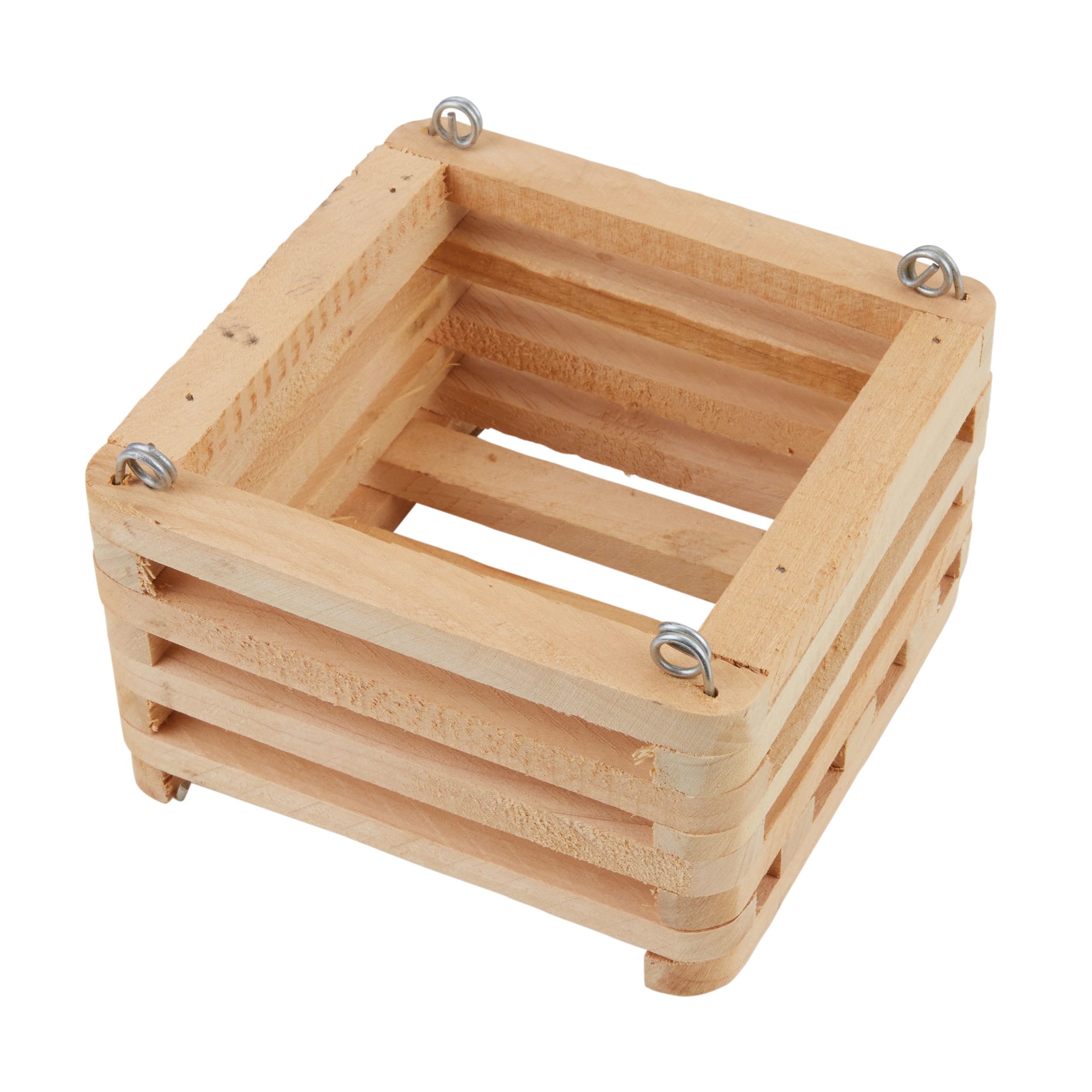 Better-Gro 6-in W x 4.5-in H Natural Wood Basket in the Pots & Planters  department at