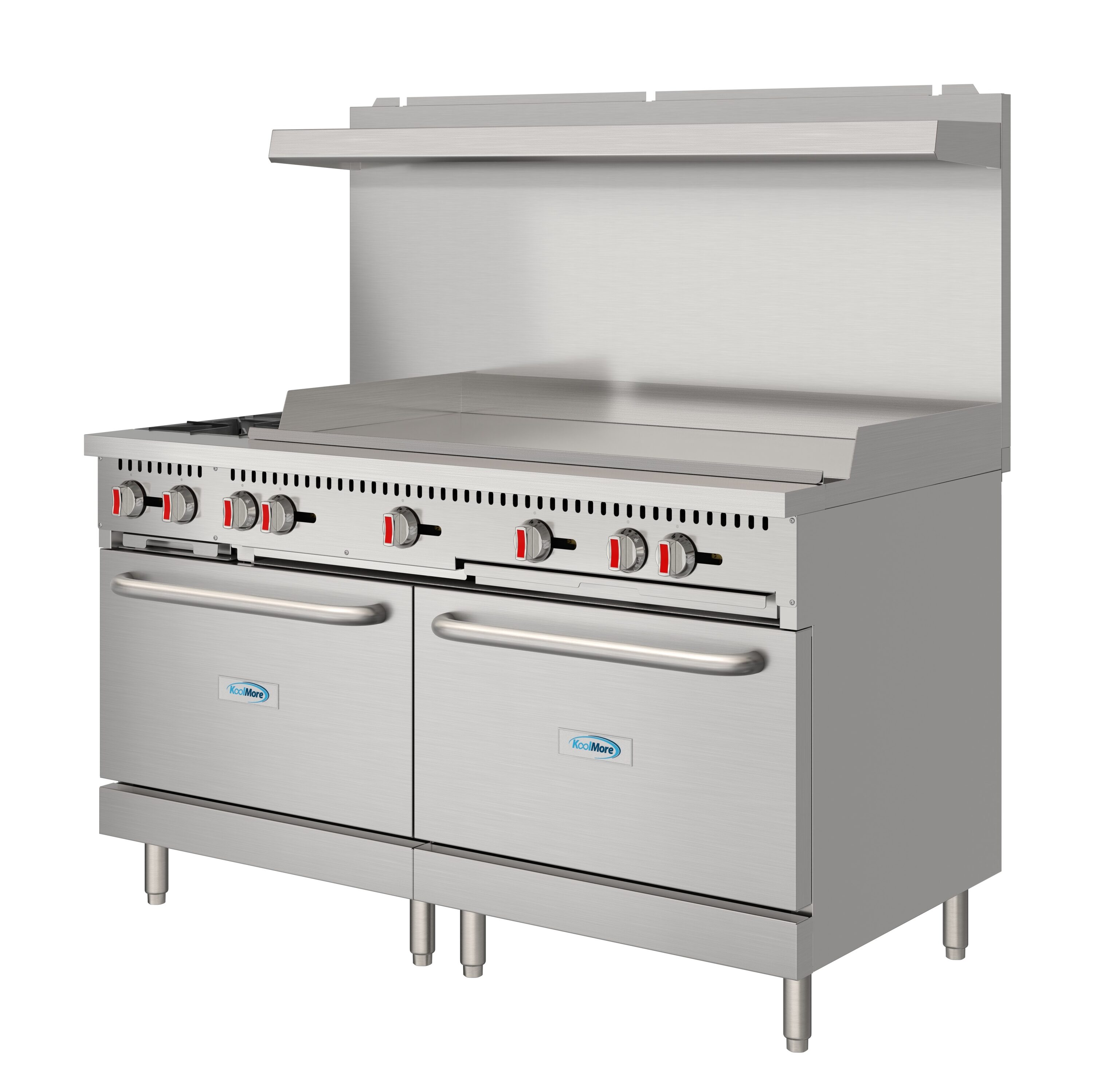 KoolMore LOW-KM-CRG482-NG Double-Oven-Gas-Ranges - View #8