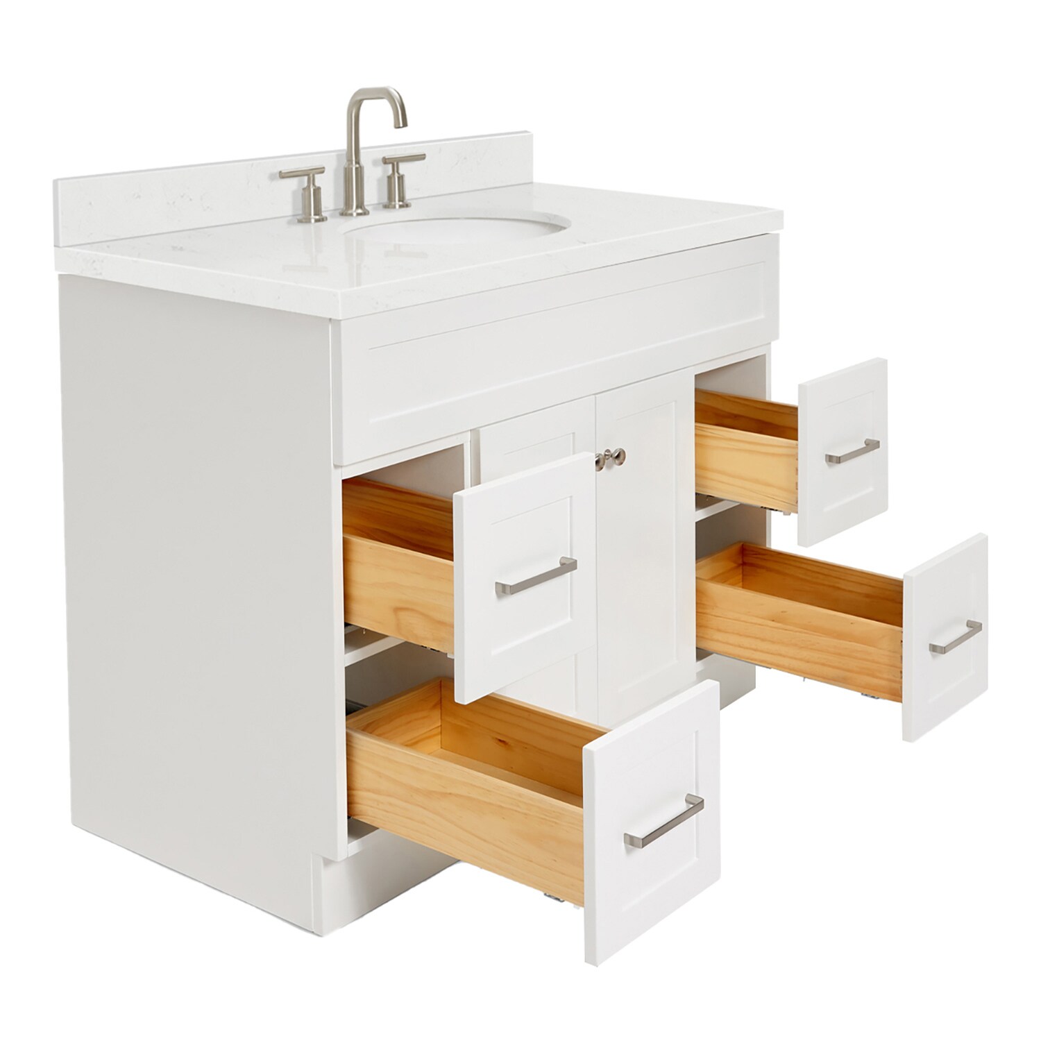 ARIEL F042SCQOVOWHT Bath-Vanity-Combo - View #8