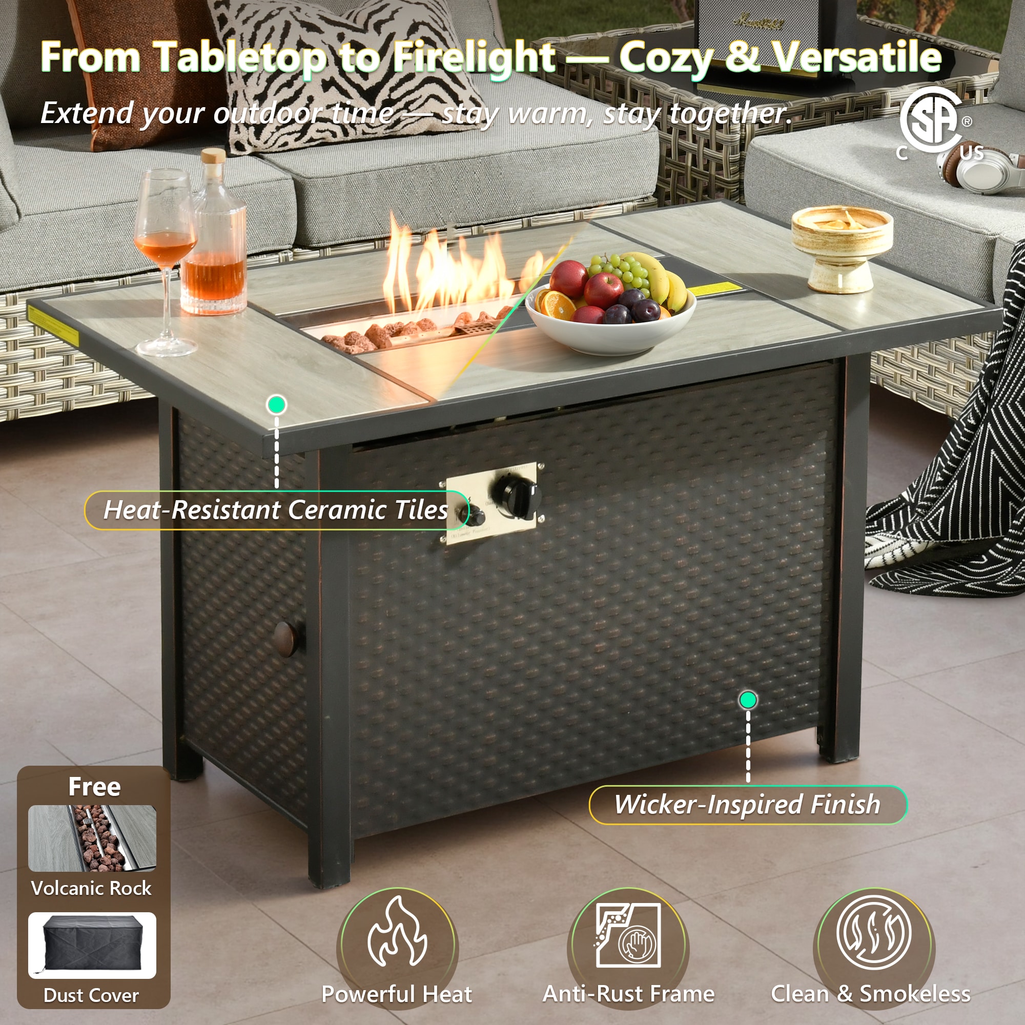 Pouuin RFPSKT208 Patio-Sofas-Daybeds - View #2