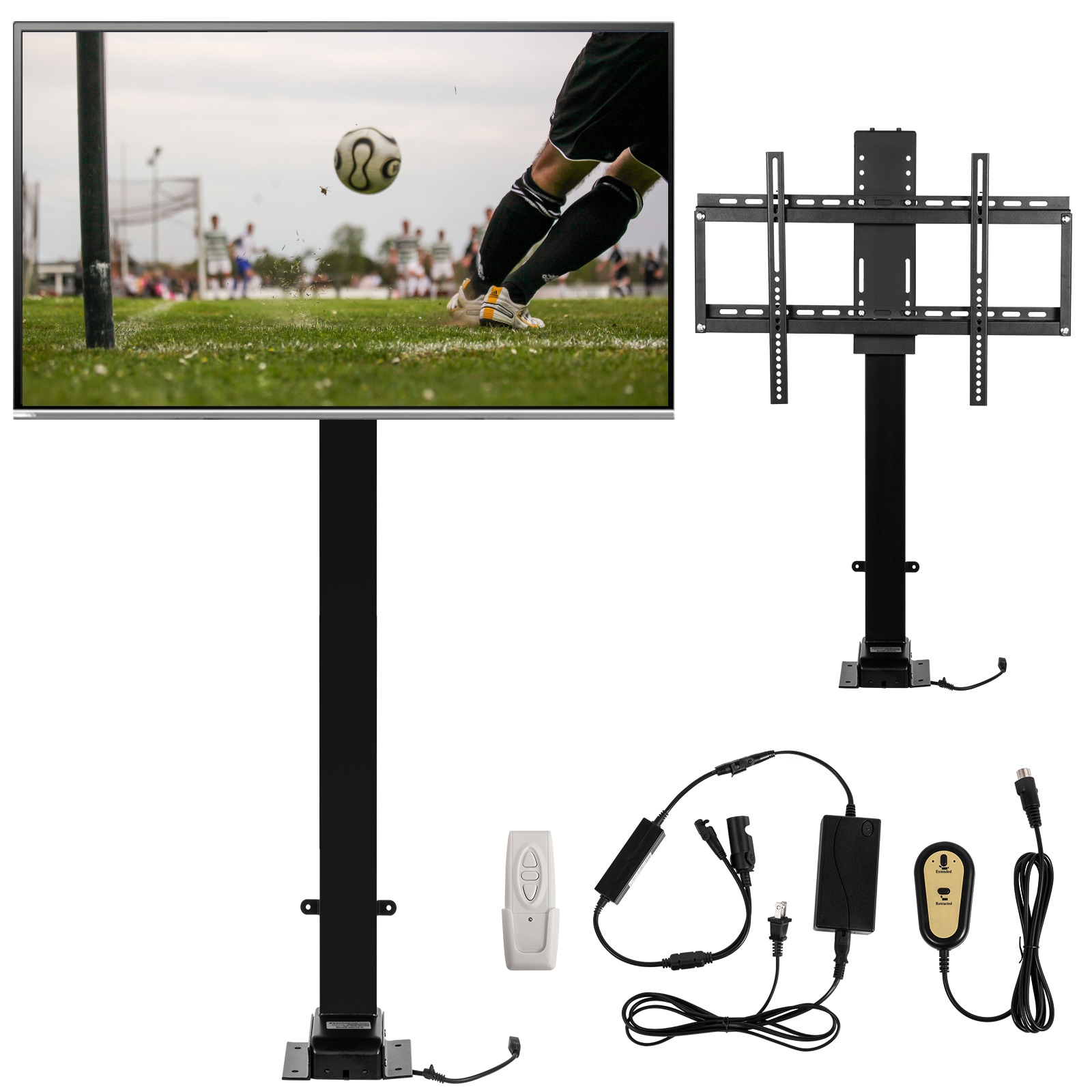 VEVOR SHC340D1000BSJDSJV1 TV Stand Mount Swivel Indoor Freestanding TV mount Fits TVs up to 70-in