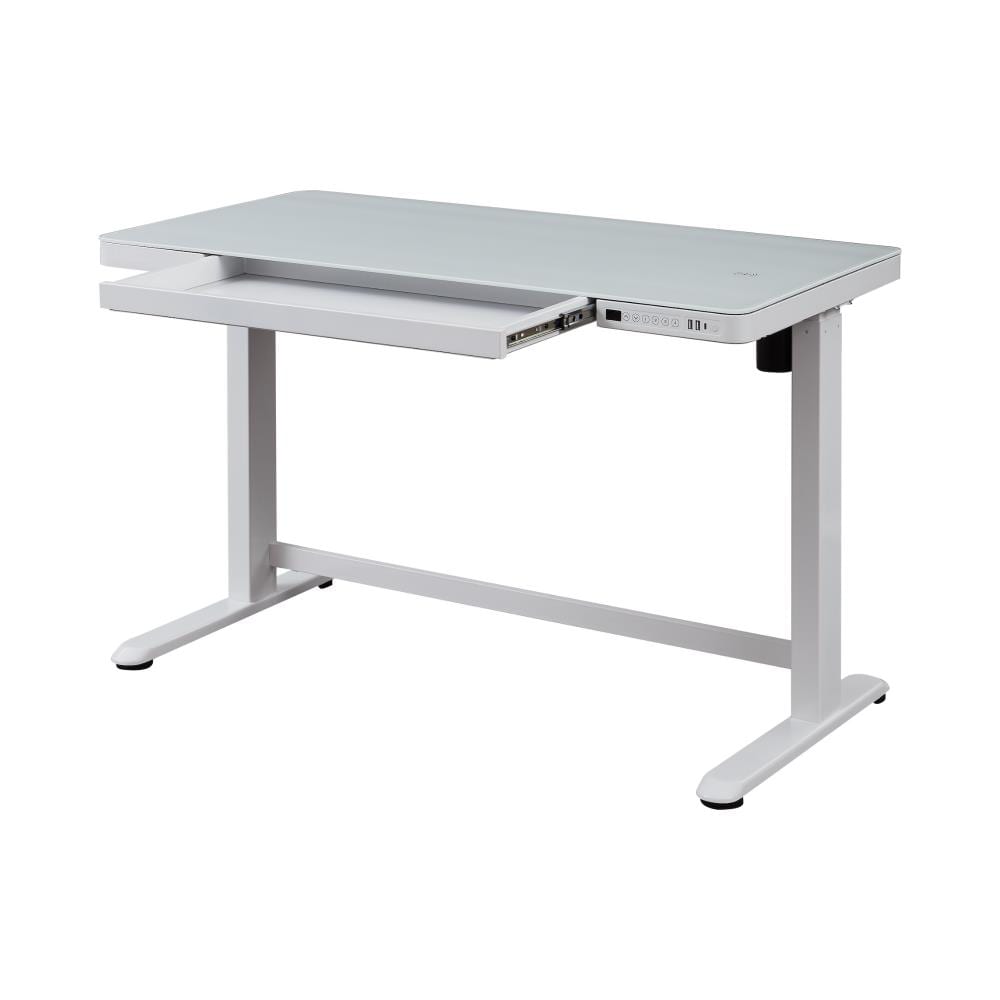 Koble Juno Height-Adjustable Desk with Wireless Charging, Dry-Erase in  Black Glass Top KB-DK007-002 - The Home Depot