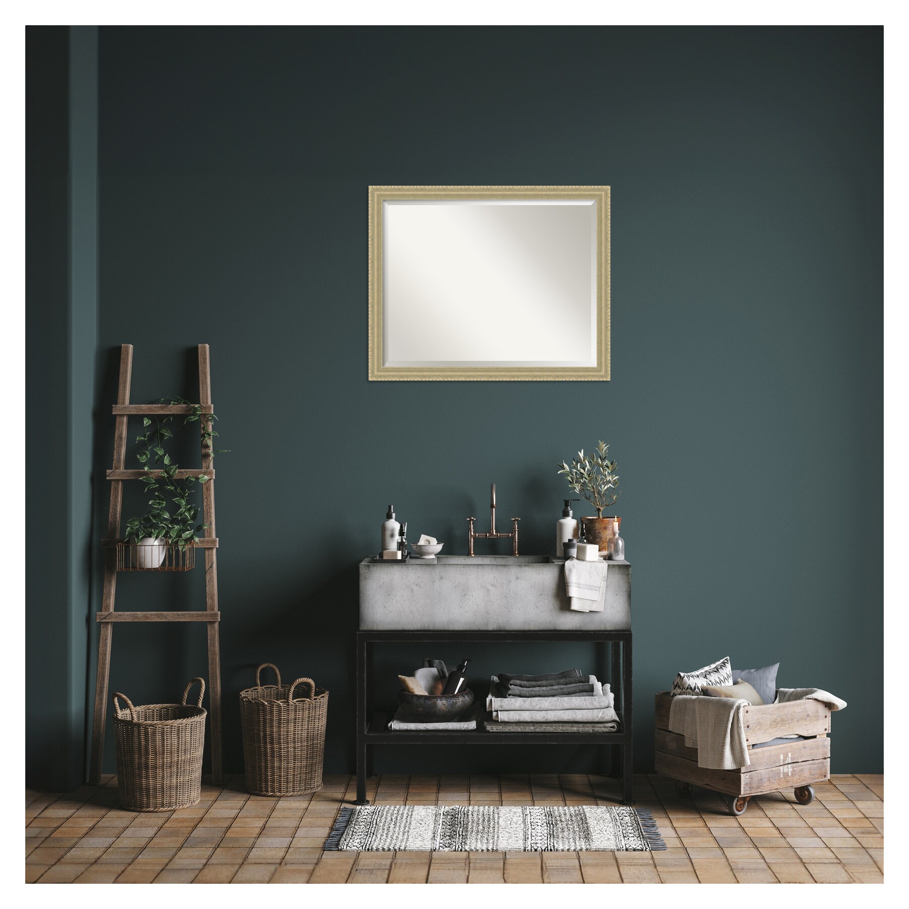 Amanti Art DSW3942012 Framed-Bath-Mirrors - View #8