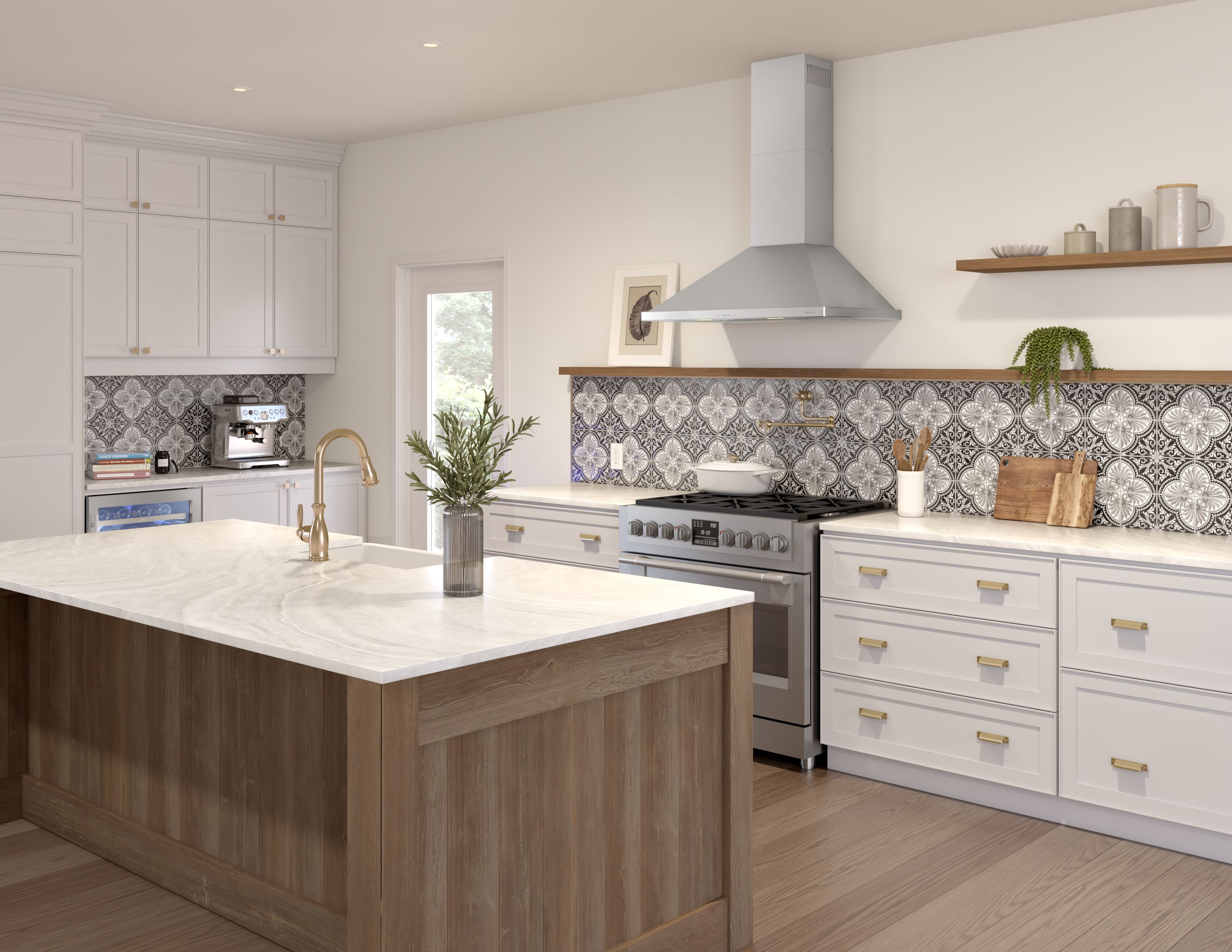 Zephyr ZSI-E30CS Wall-Mounted-Range-Hoods - View #3