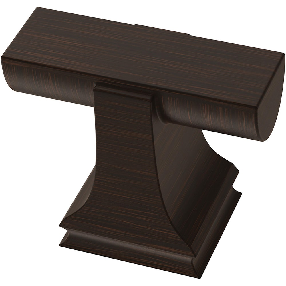 Brainerd P43460W-BZM-C Classic Footed 1-3/8-in Bronze Matte Rectangular Cabinet Knob