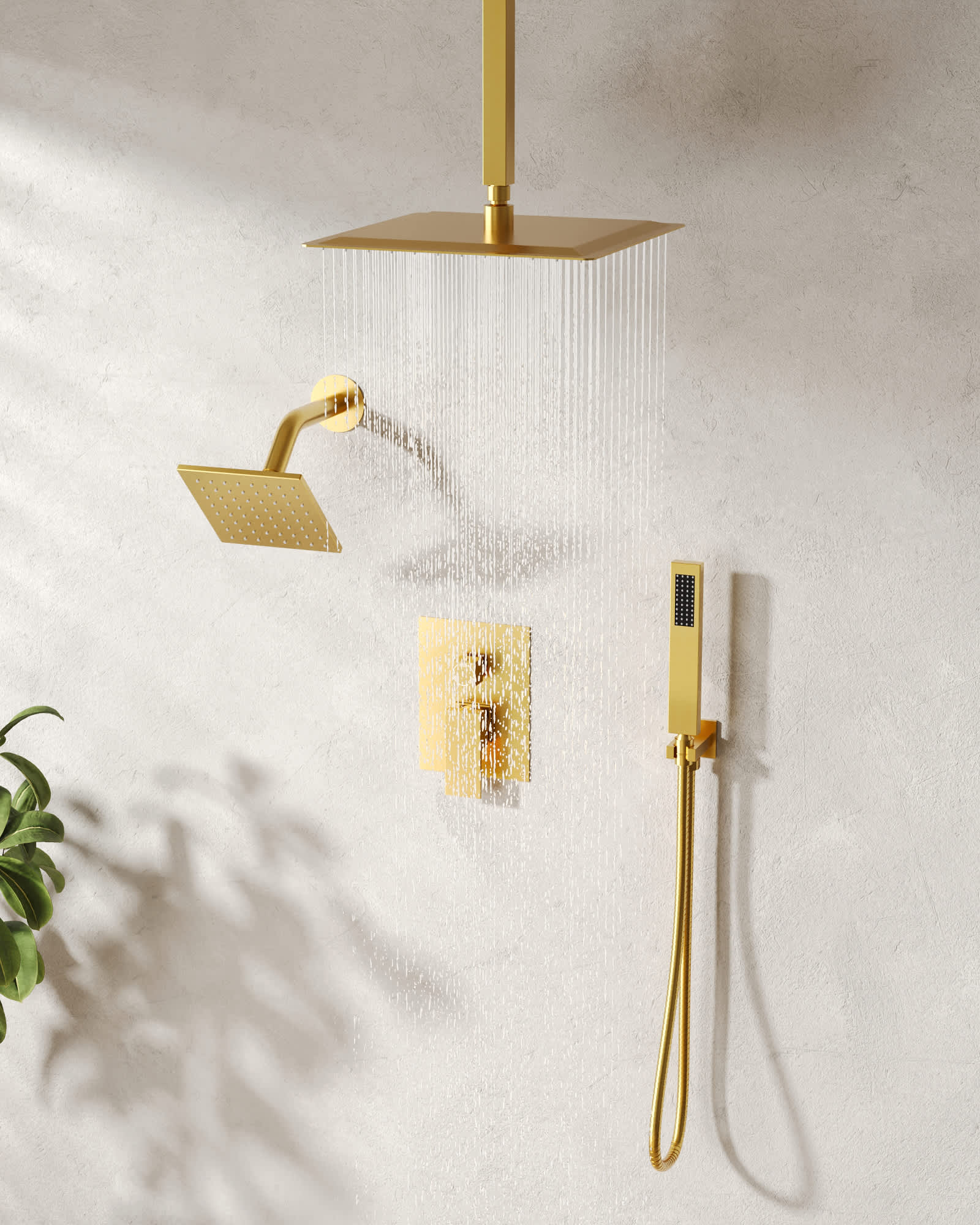 EVERSTEIN SFS-1060-GD10 Tub-Shower-Faucets - View #12