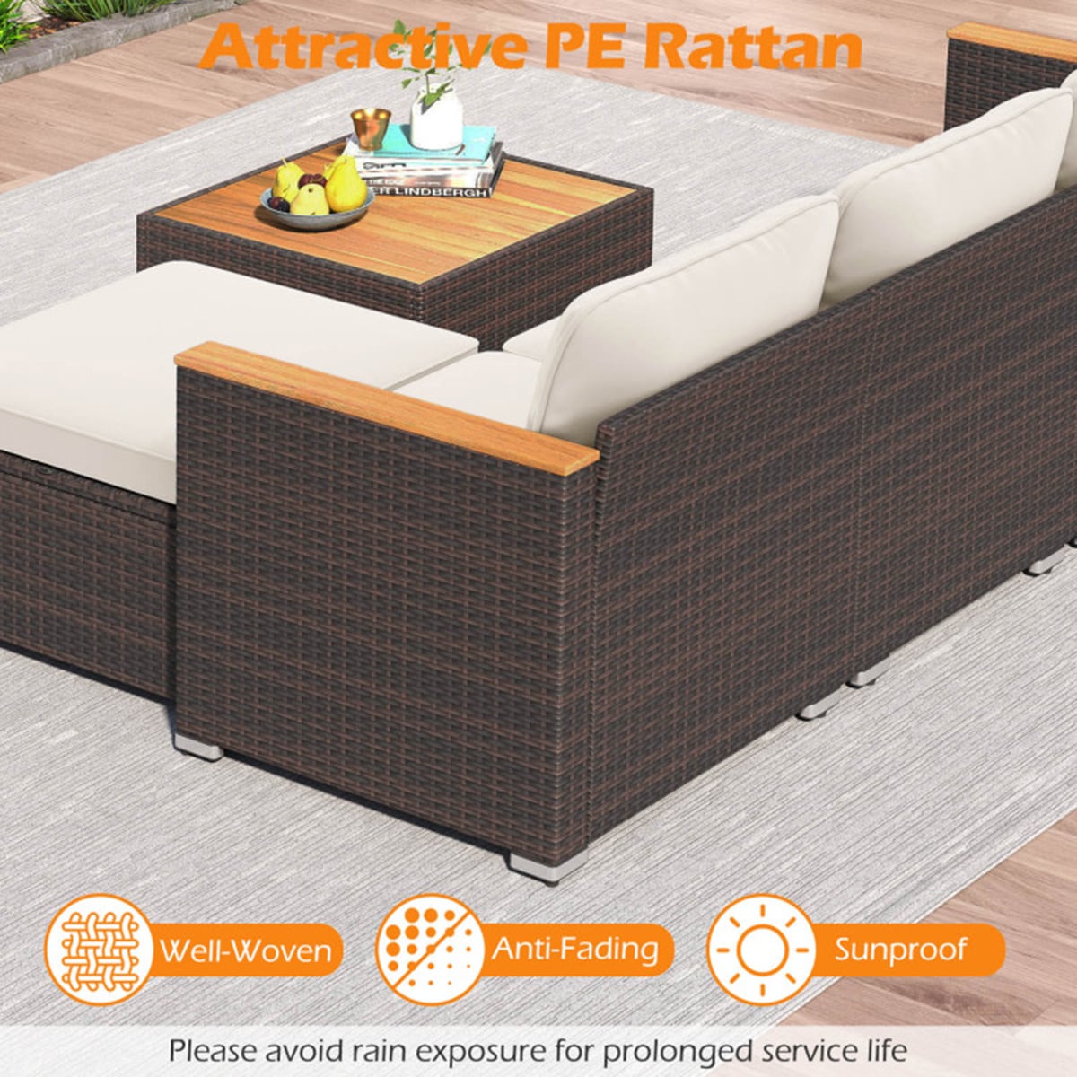 Mondawe MA-N7G216GY Patio-Conversation-Sets - View #4