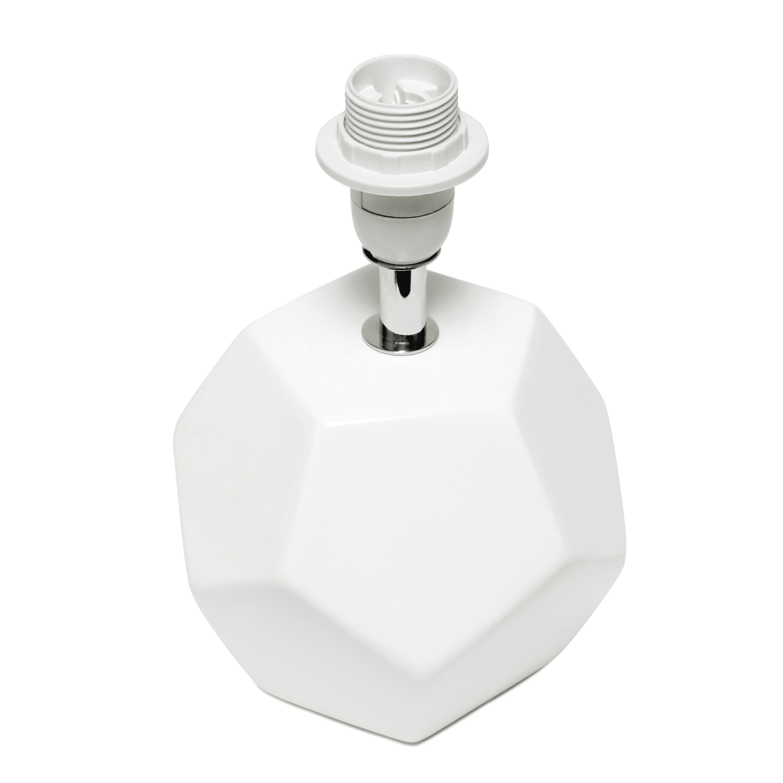 Simple Designs LT2065-WHT-LB Table-Lamps - View #6