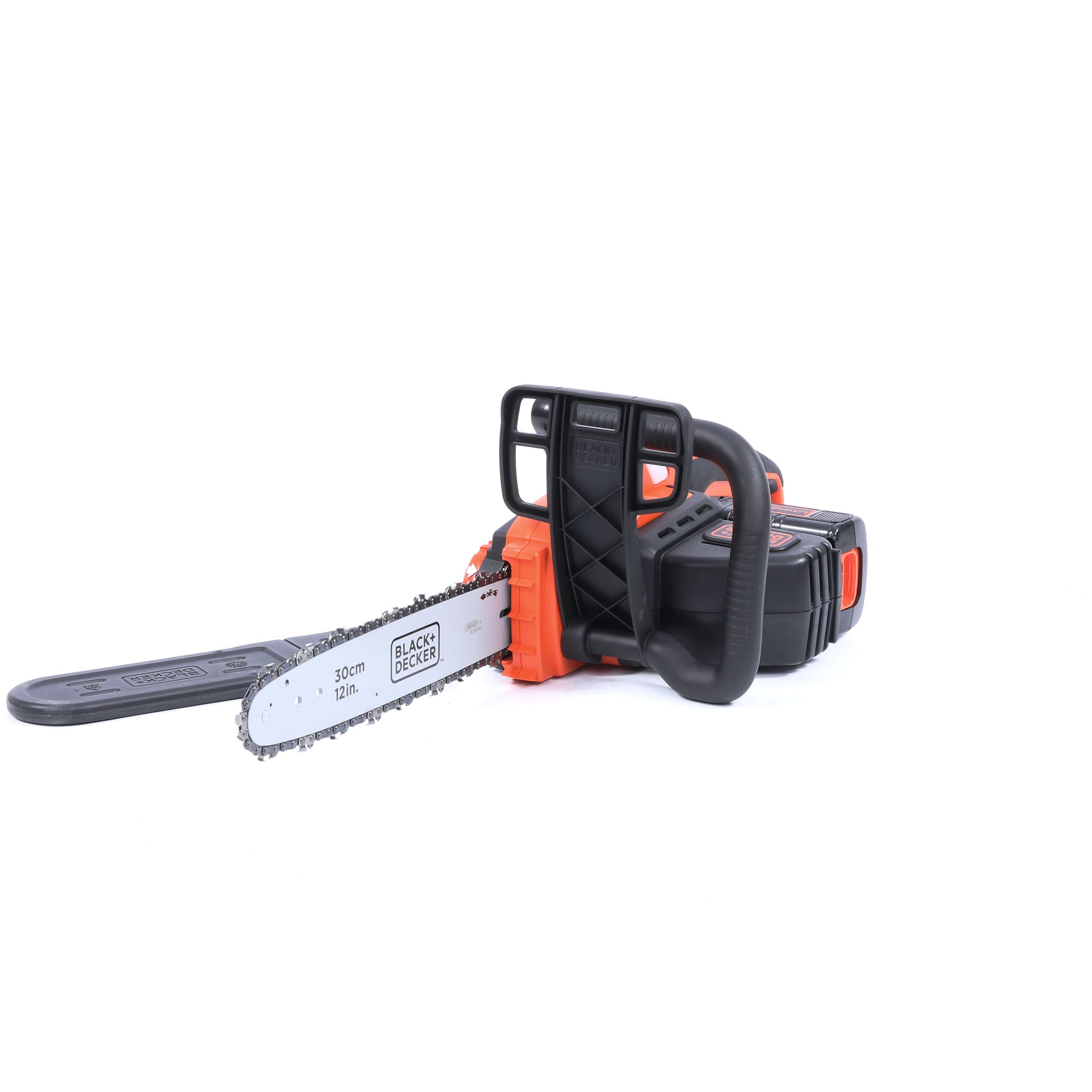 BLACK+DECKER 40V MAX 10in. Battery Powered Chainsaw Kit with (1) 2Ah  Battery & Charger LCS1240 - The Home Depot