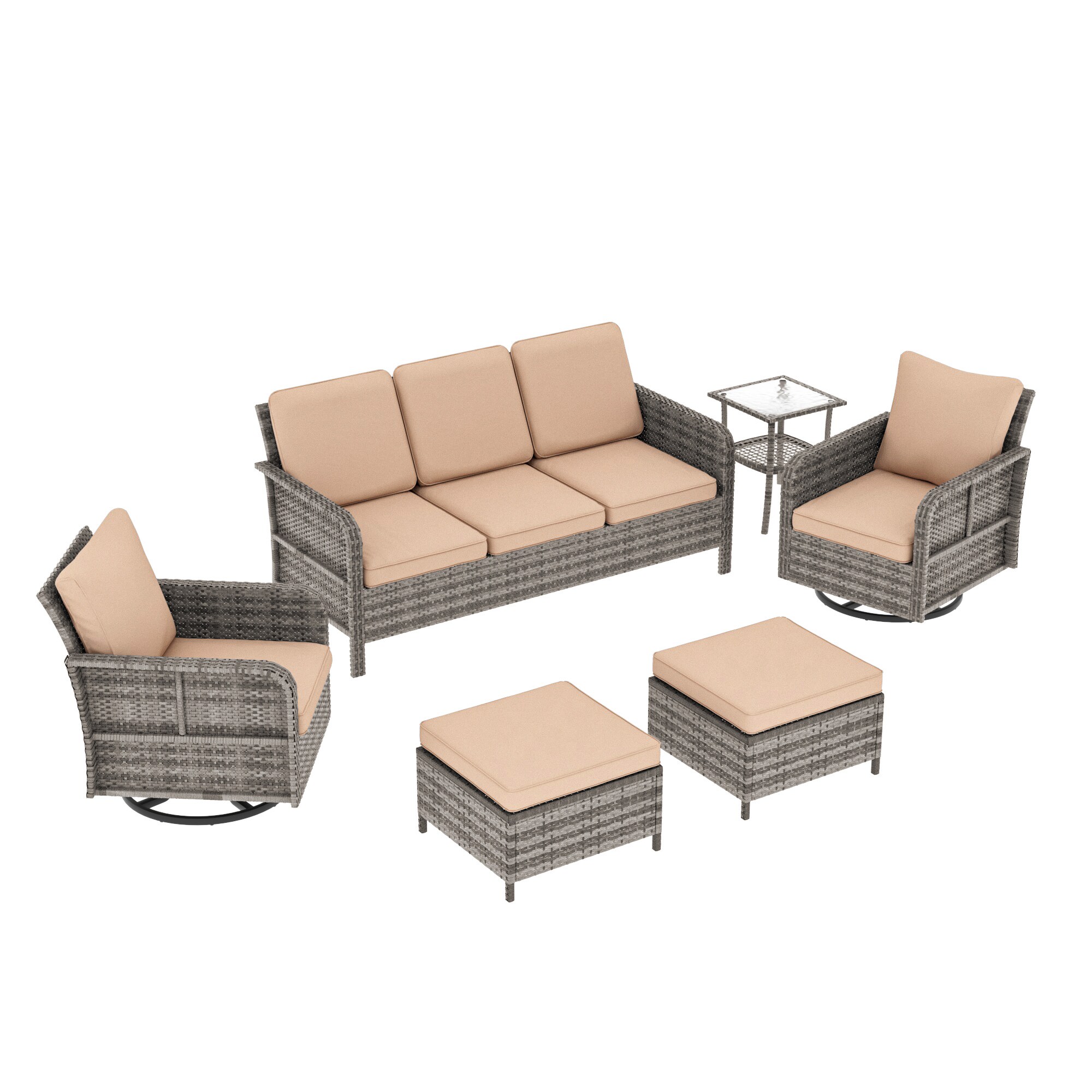 ACEGOSES LW-2R155HSD-T2 Patio-Conversation-Sets - View #2