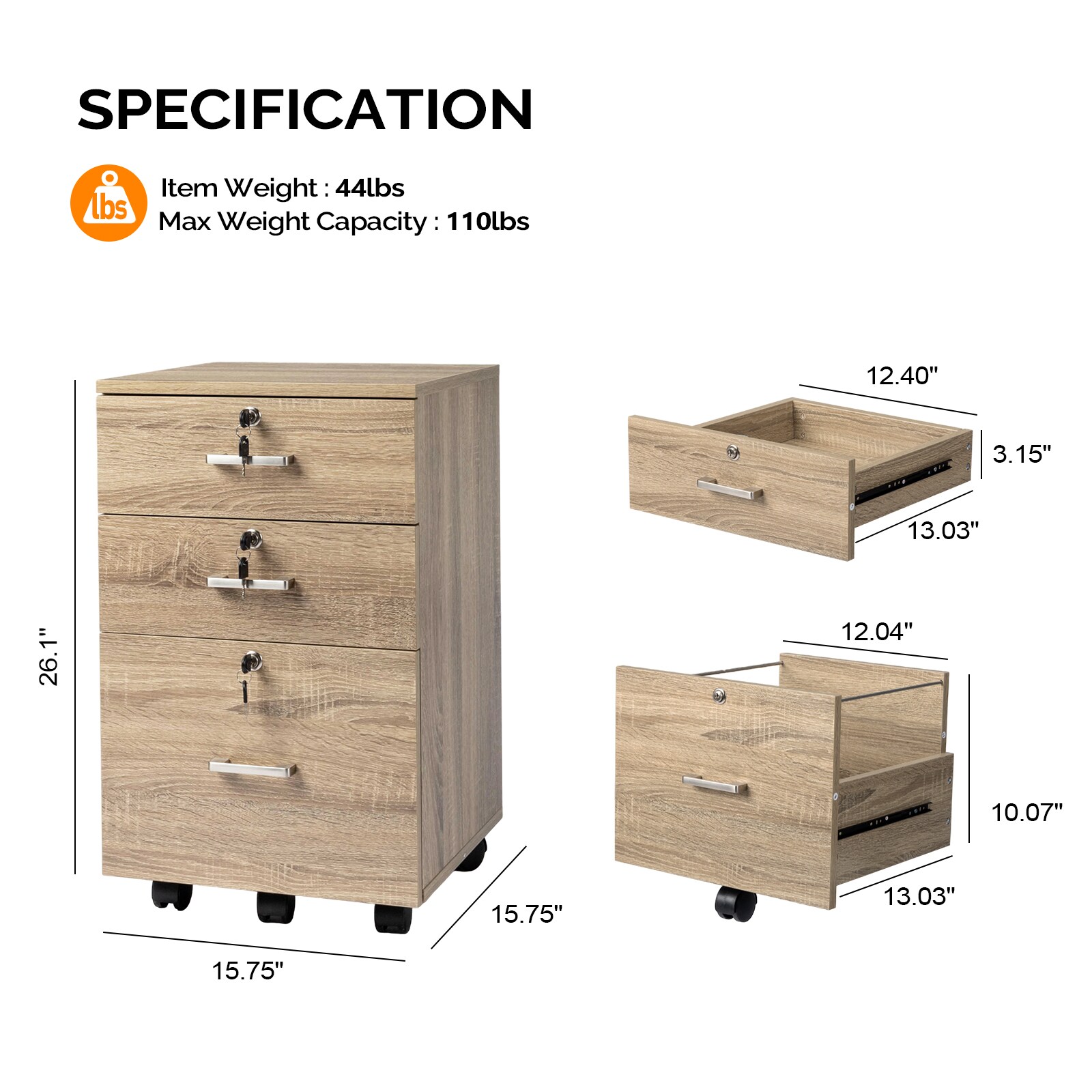 VINGLI LS-G13001849 Filing-Cabinets - View #8