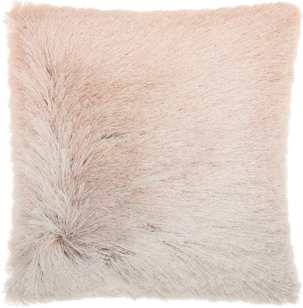 Mina Victory 798019054205 Illusion 20-in x 20-in Pink Square Indoor Decorative Pillow