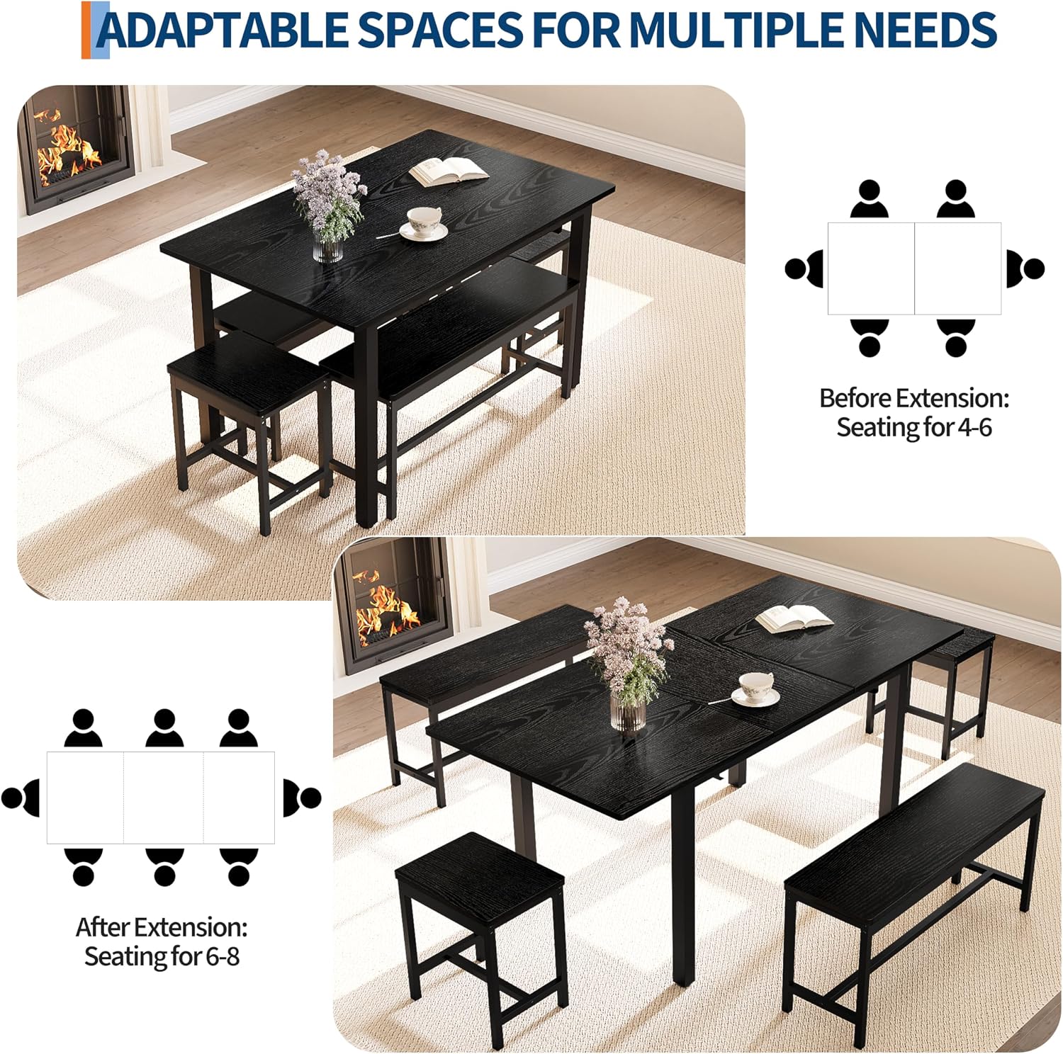 GarveeLife 46B8363E54 Dining-Sets - View #6