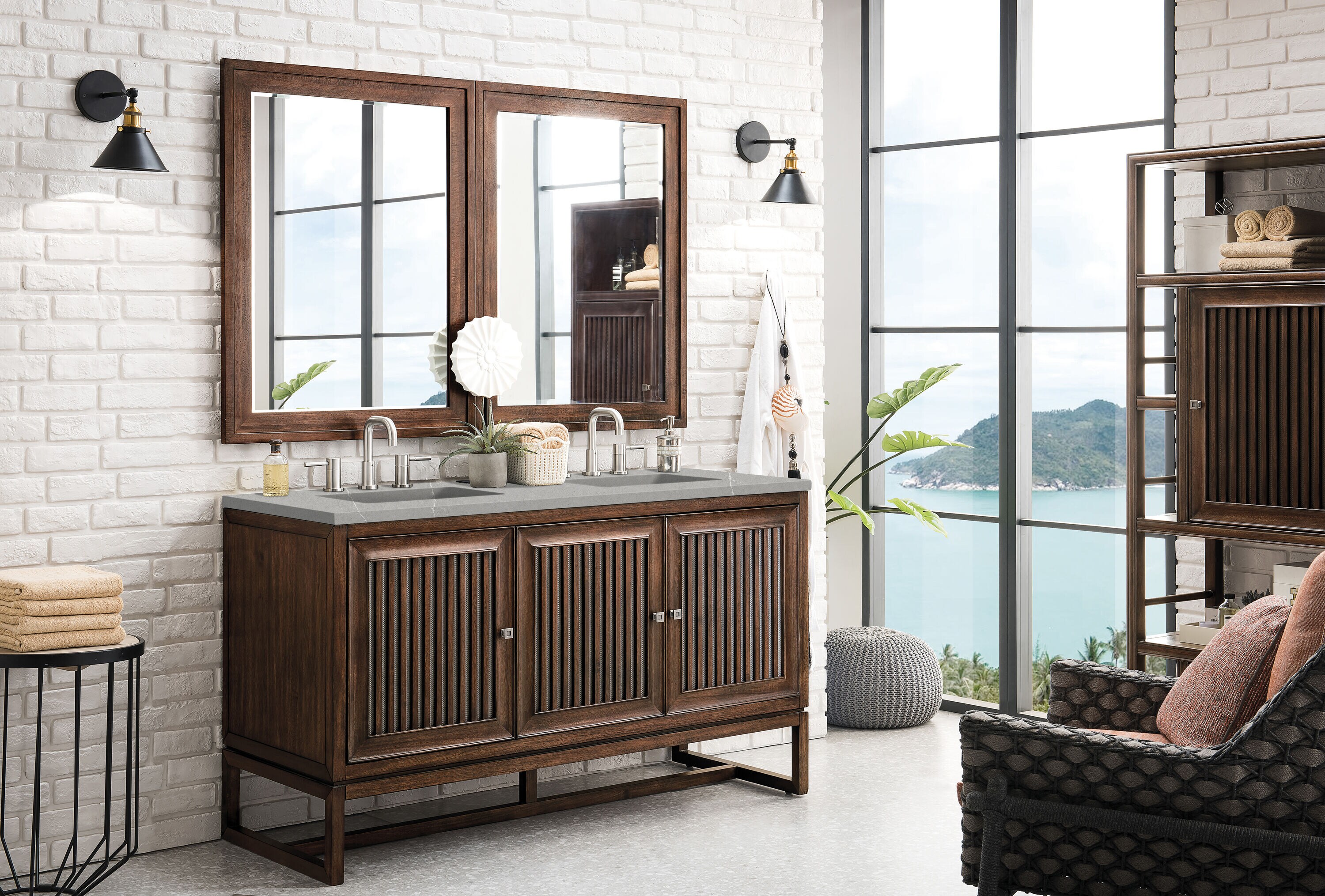 James Martin Vanities E645-V60D-MCA-3ESR Bath-Vanity-Combo - View #7