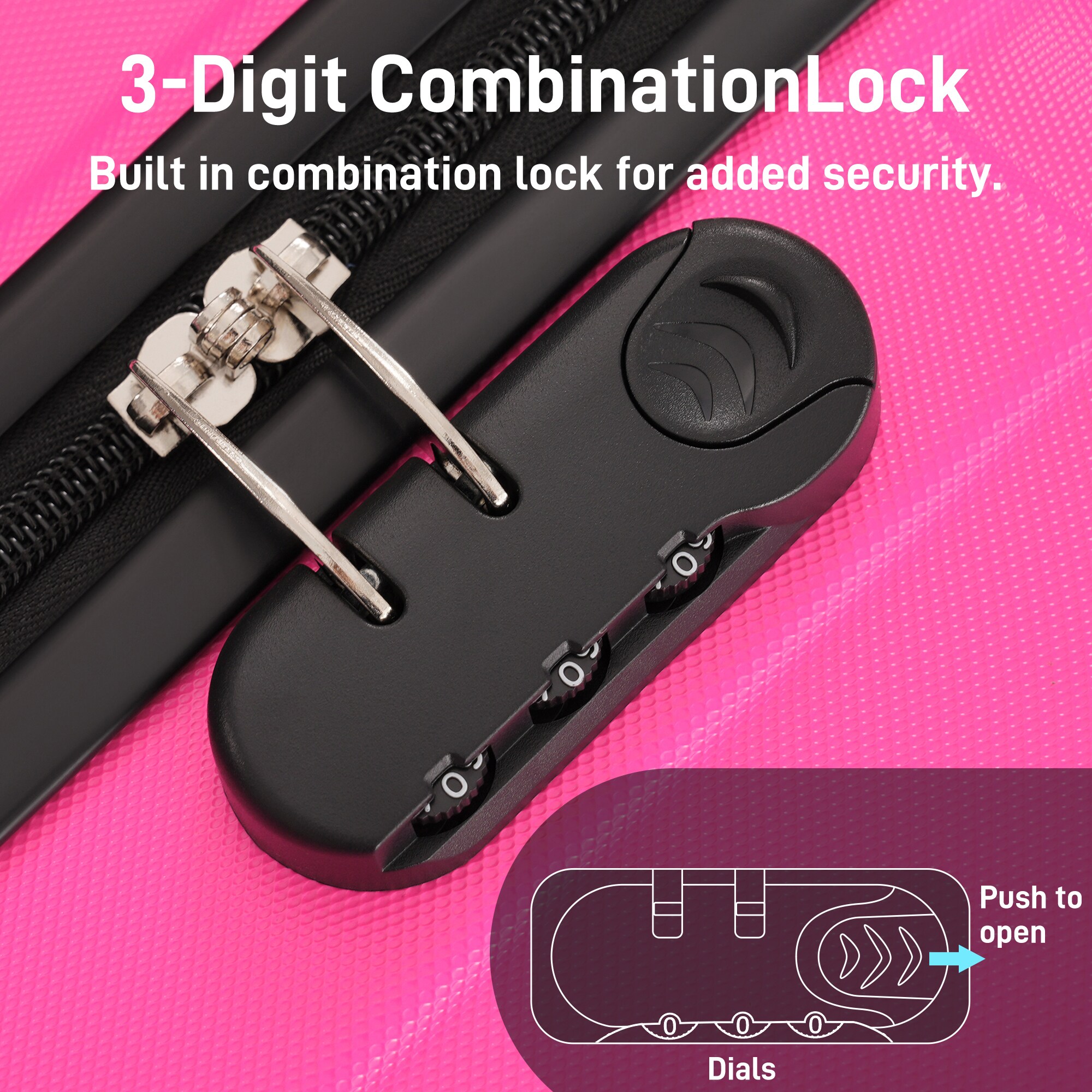 SINOFURN SYD9400019RD Luggage-And-Luggage-Sets - View #4