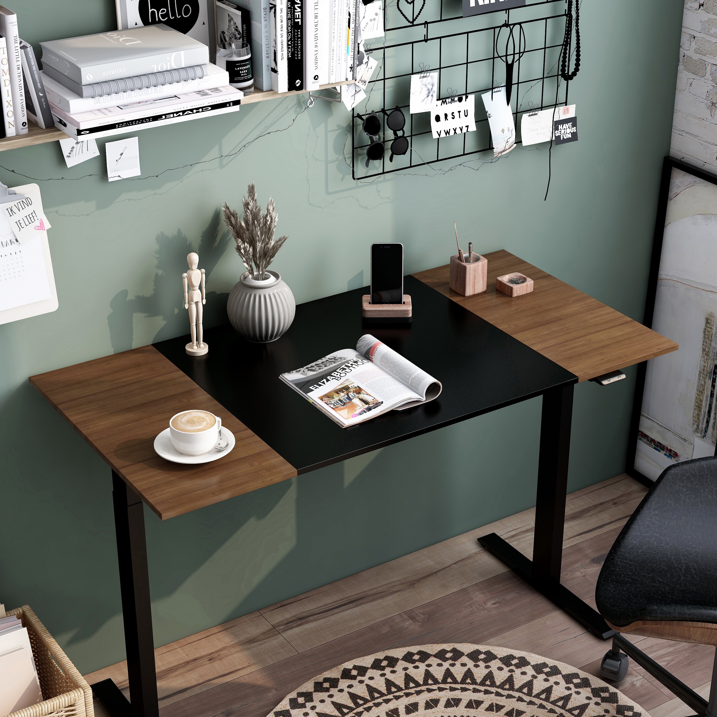Furniture of America IDF-7001-BK desks - View #7