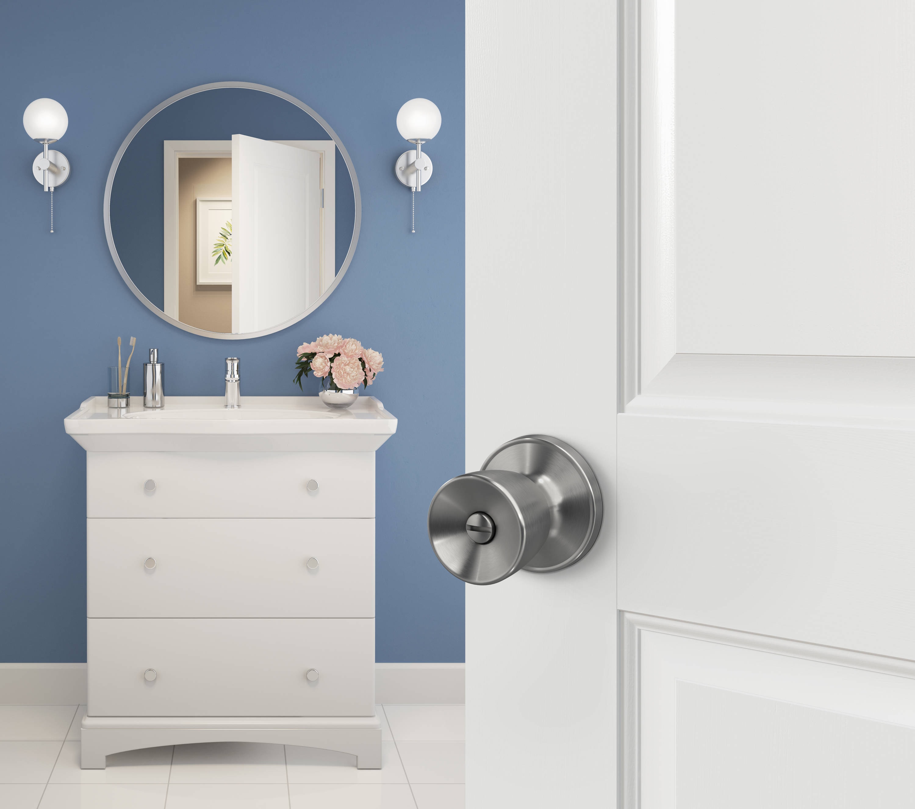 Home Front by Schlage U40 V BAN 630 Door-Knobs - View #2