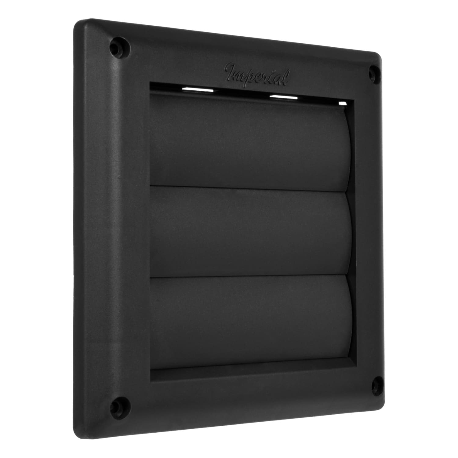 IMPERIAL 4-Inches Plastic Louvered Dryer Vent Cap #VT0736