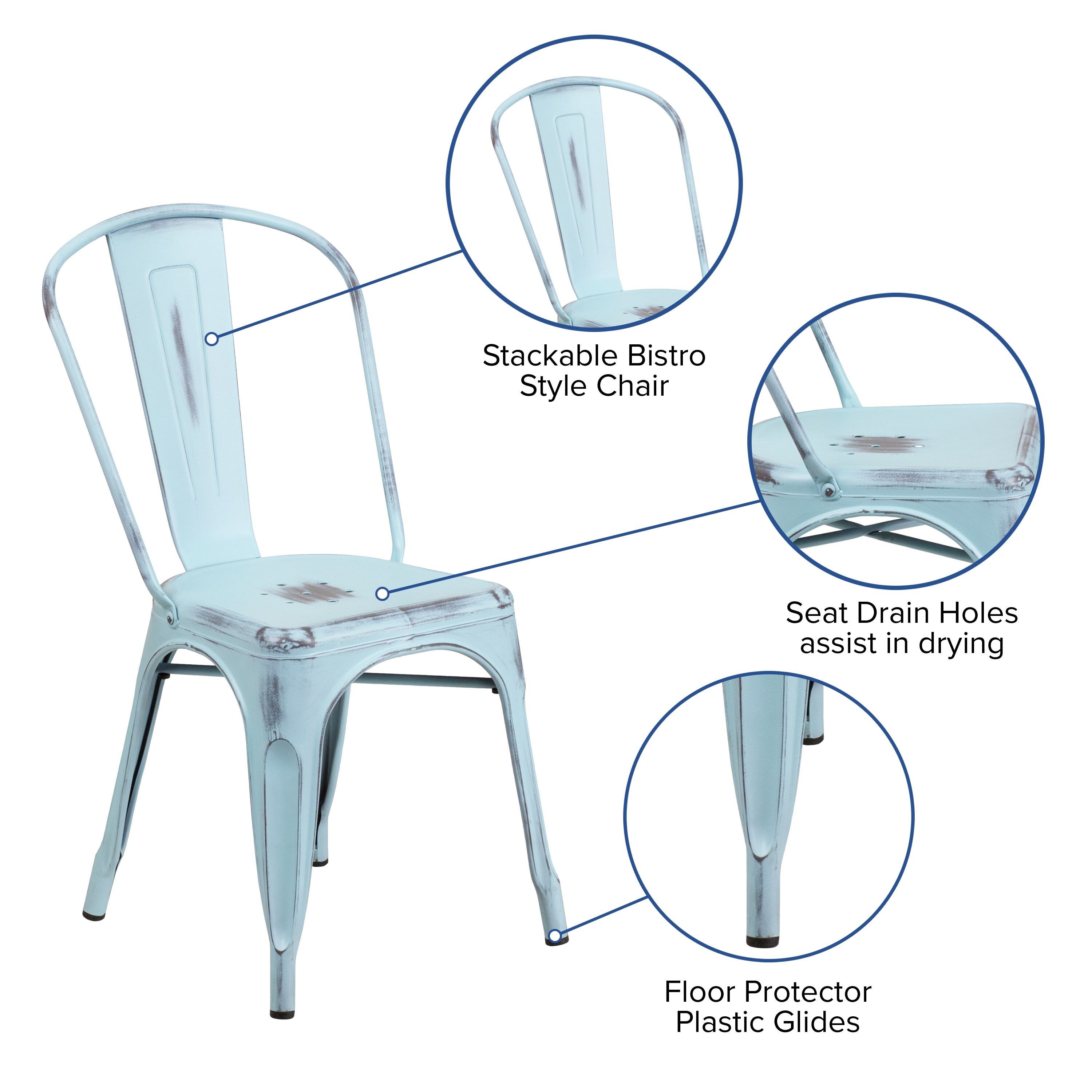 Merrick Lane 196861627644 Patio-Chairs - View #3