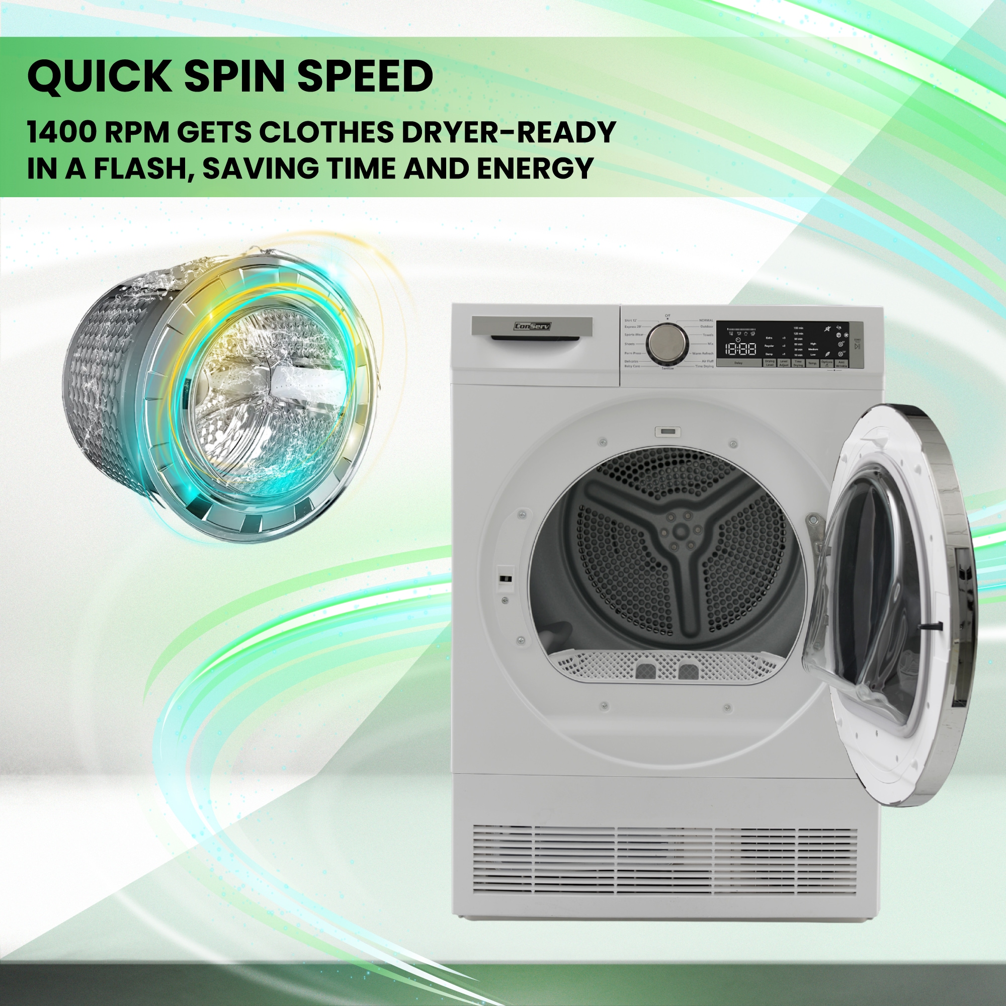 ConServ CW 2240 + CD 4040 W Combo-Washer-And-Dryer - View #12