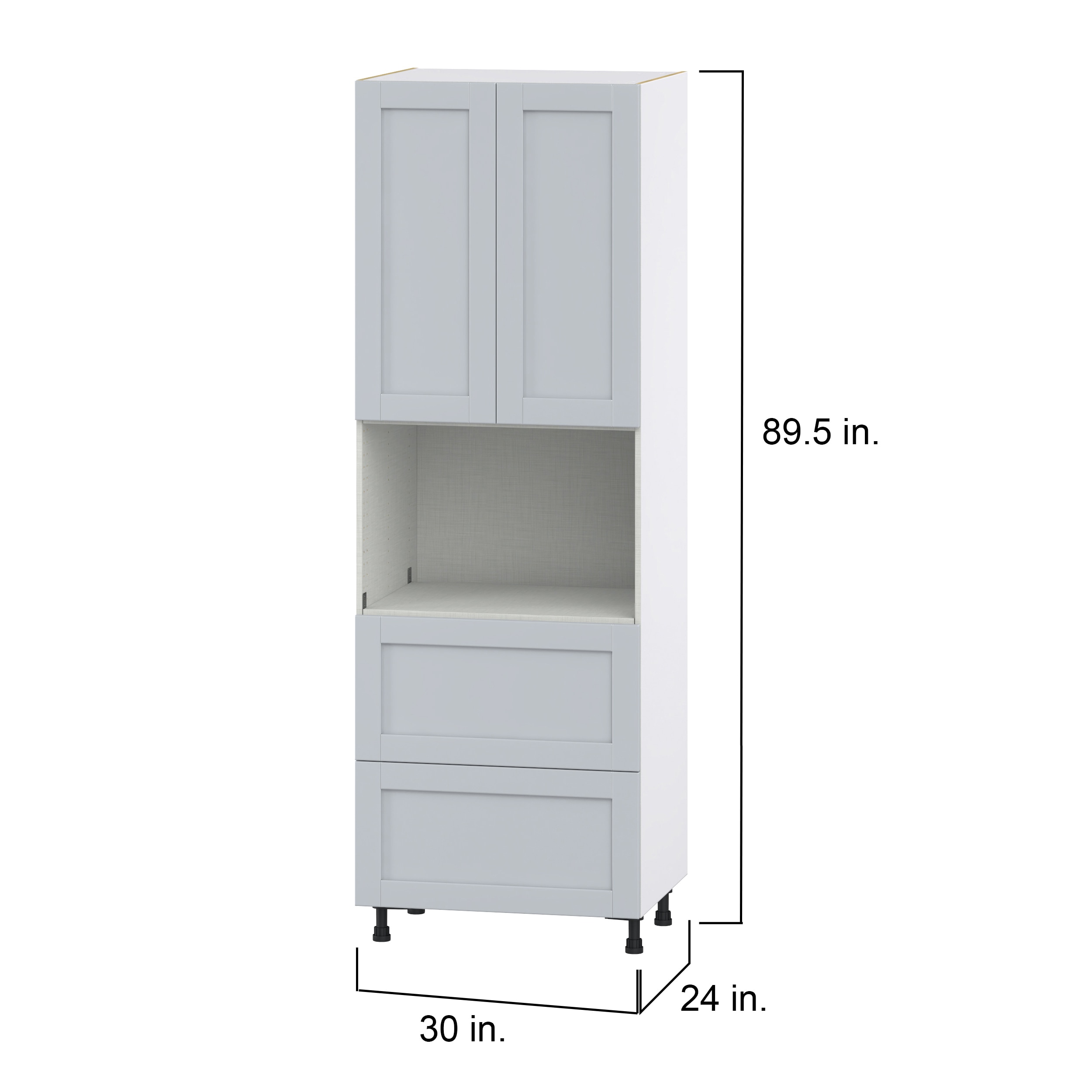 Hugo&Borg DSTM2D3089.5-CH Cabinets-Kitchen - View #4