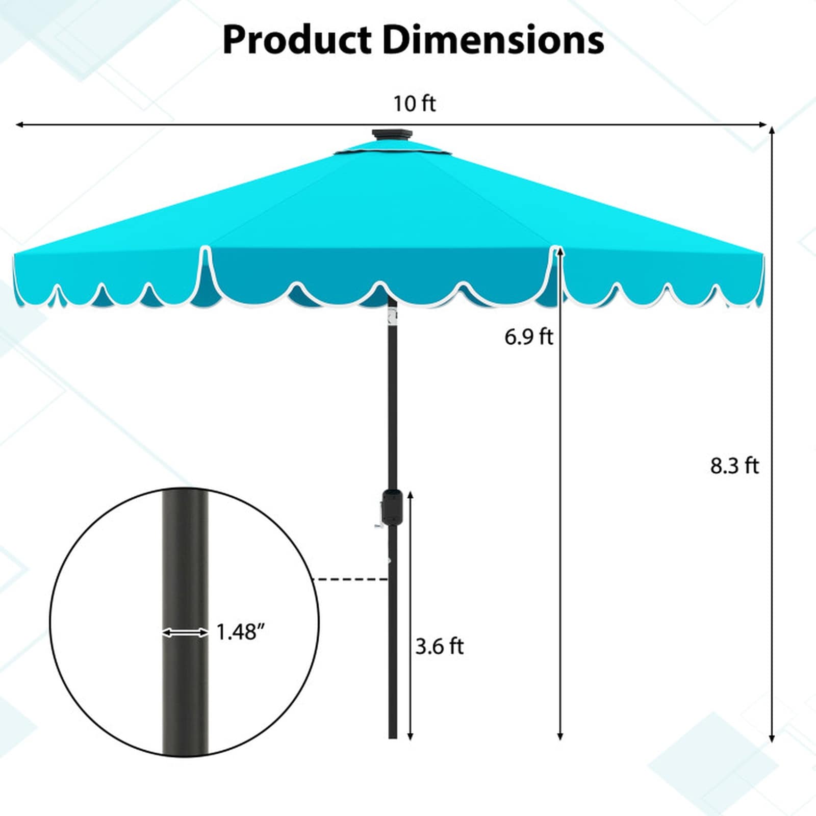 SUGIFT LW102SUGHY1724 Umbrellas-2 - View #3