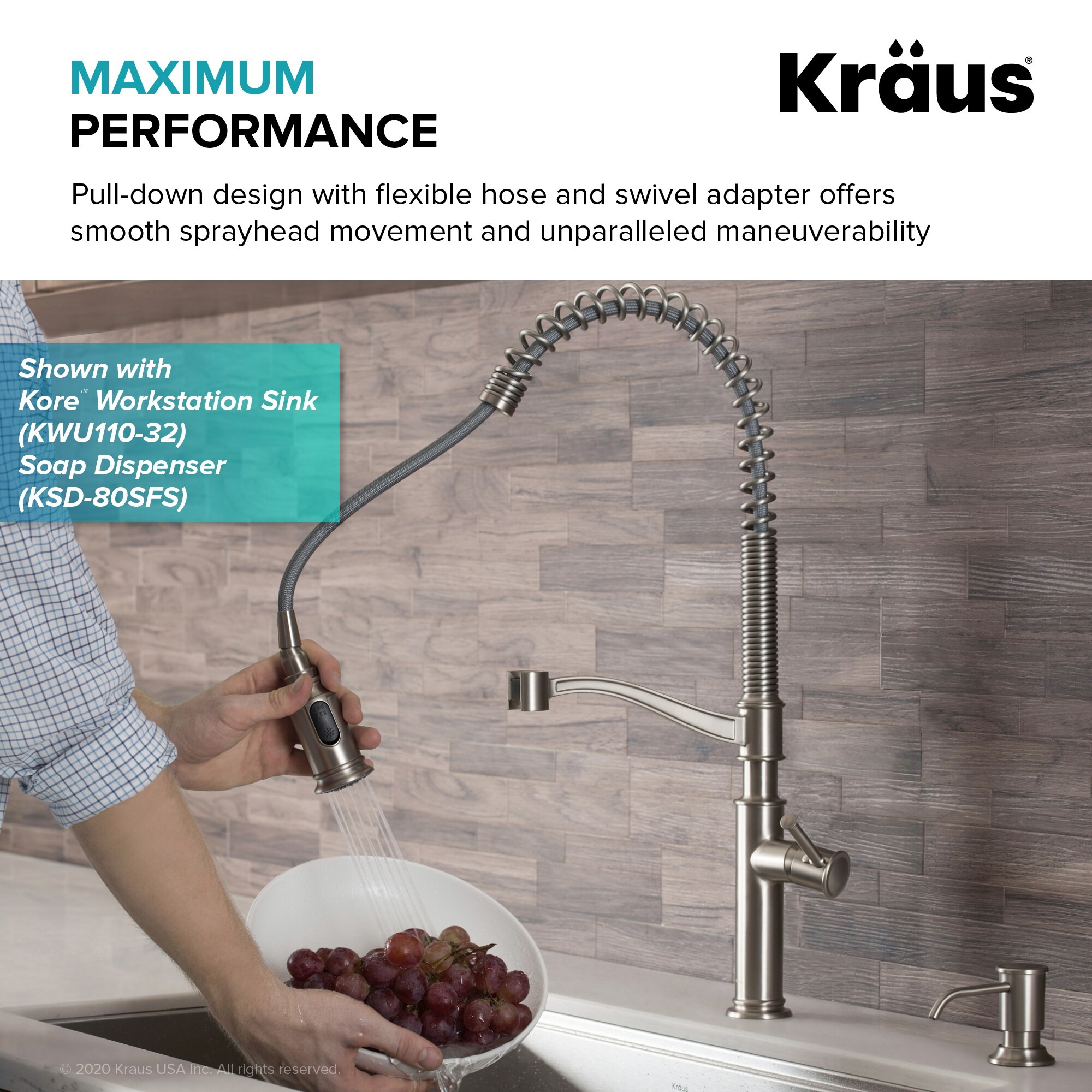 Kraus KPF-1683SFS Kitchen-Faucets - View #6