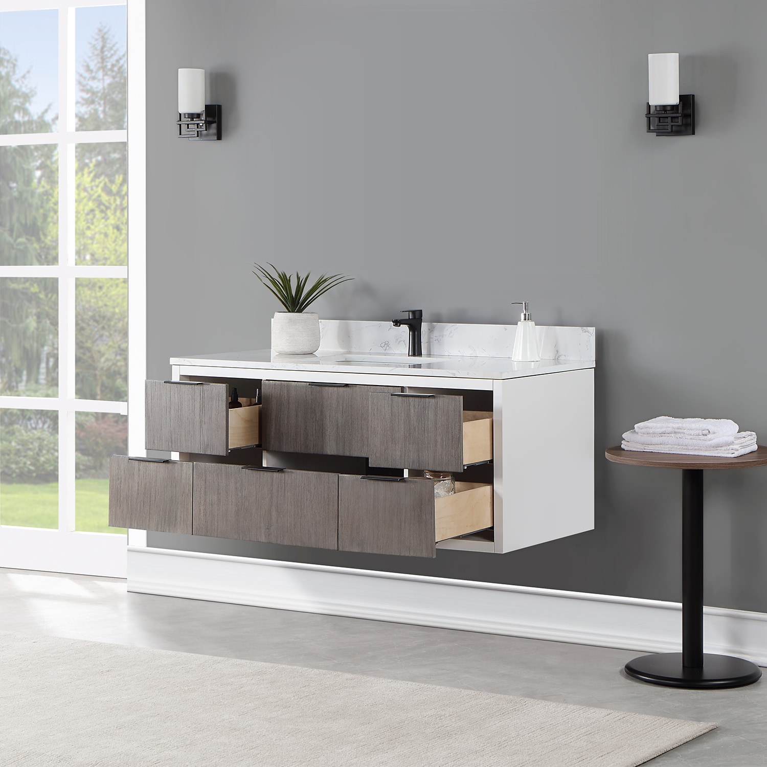 Altair 547048-CR-AW-NM Bath-Vanity-Combo - View #7