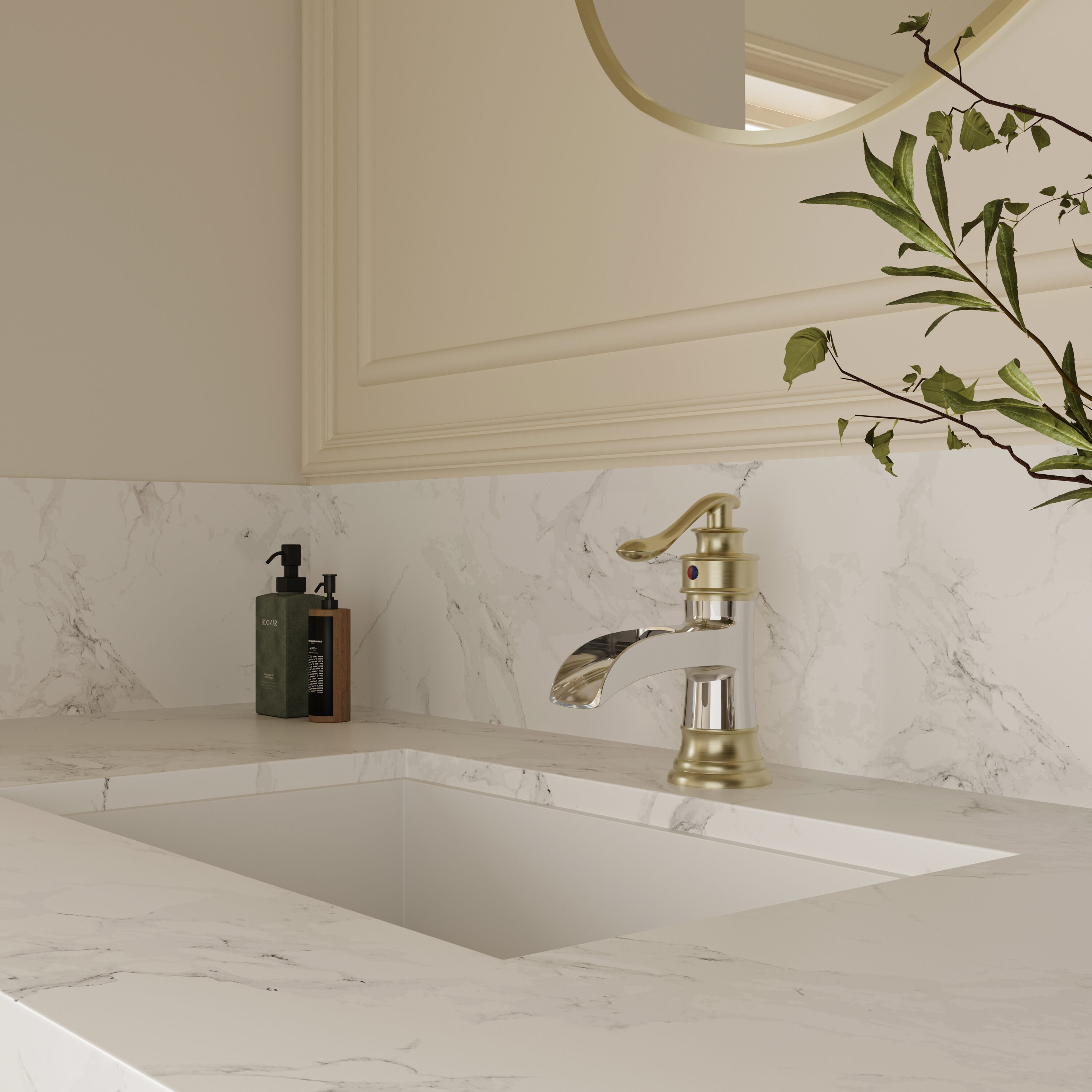 BWE A-96556-CG Lavatory-Faucets - View #3
