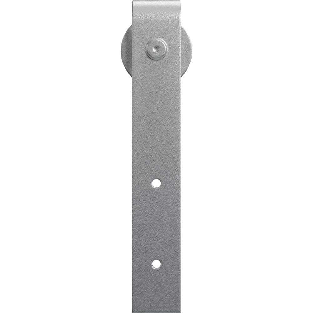 Goldberg Brothers GB60015RSM Silver Metallic Indoor J-strap Single Double Barn door hanger