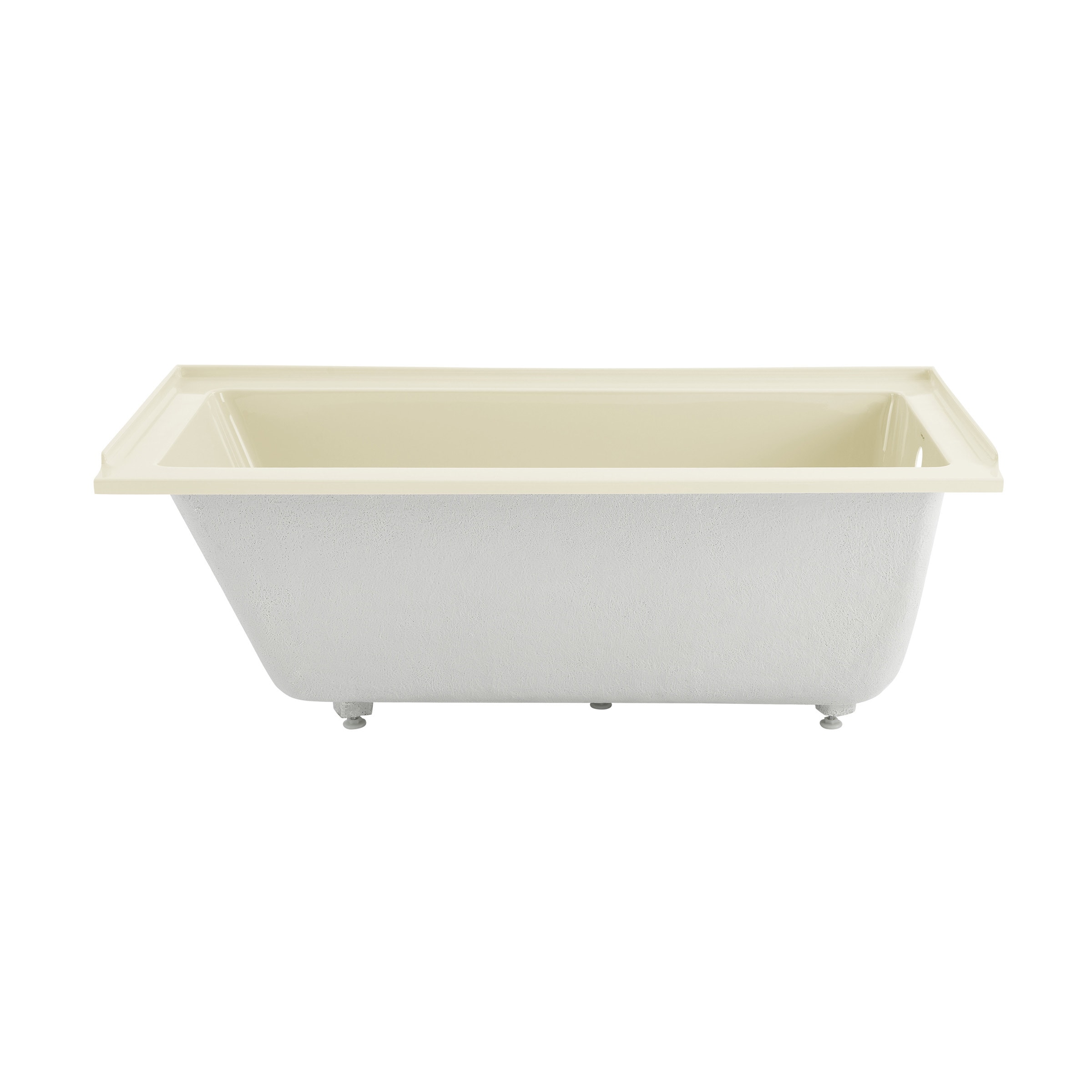 Swiss Madison SM-25-ABLAU45BQ Lausanne 60-in x 32-in Glossy Brown Acrylic Rectangular Alcove Soaking bathtub ( Right Drain )