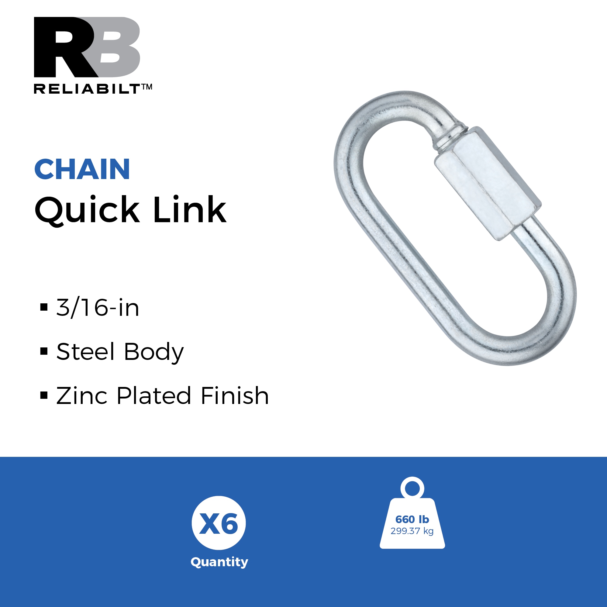 RELIABILT N101-458 Chain-Accessories - View #2