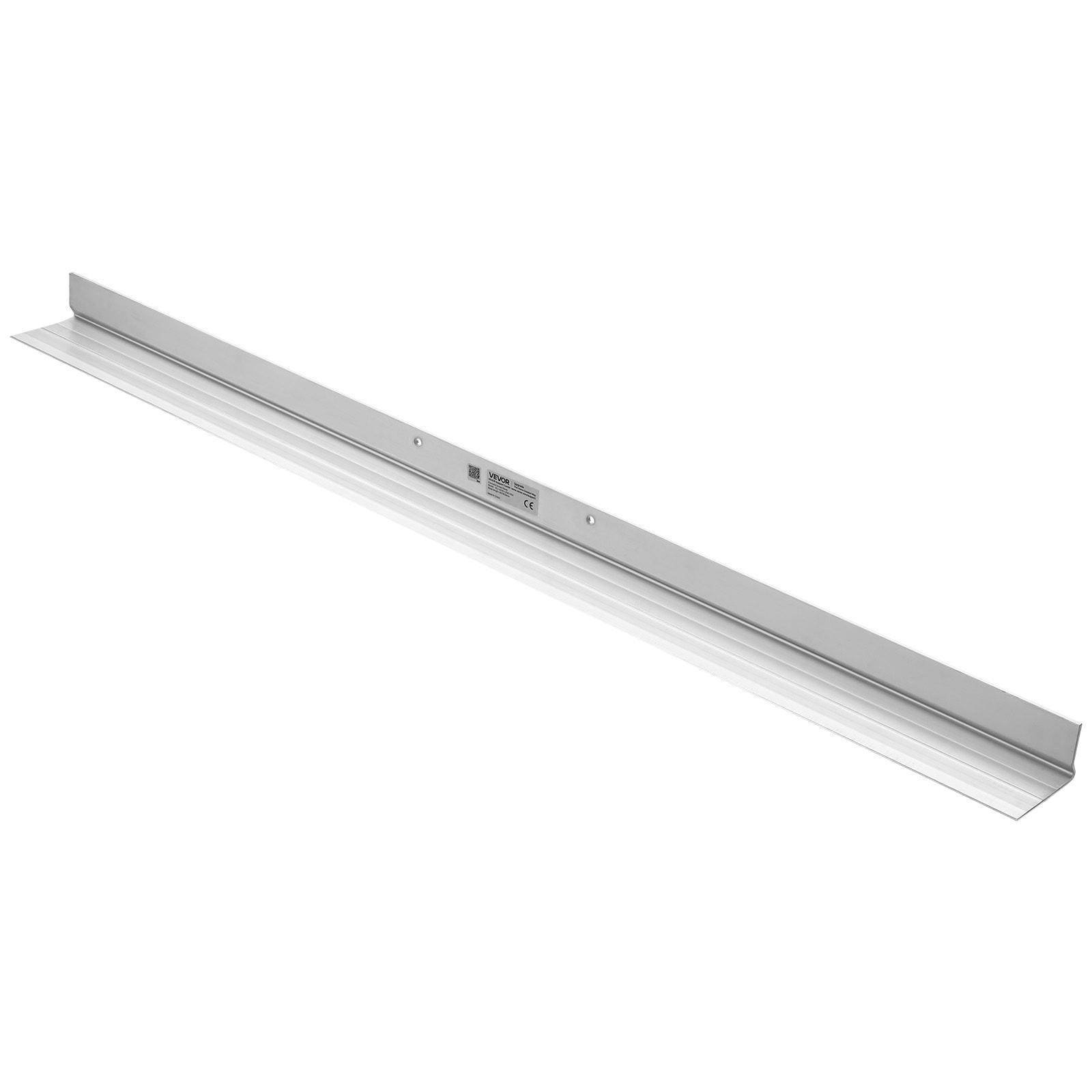 VEVOR Concrete Screed Blade 6 ft Length Aluminum Alloy Board Leveling Tool 5.3 in Wide Straight Edge Wide Coverage Replacement Surface Leveler for Driveway Patio Sidewalk Garage Floor Finishing