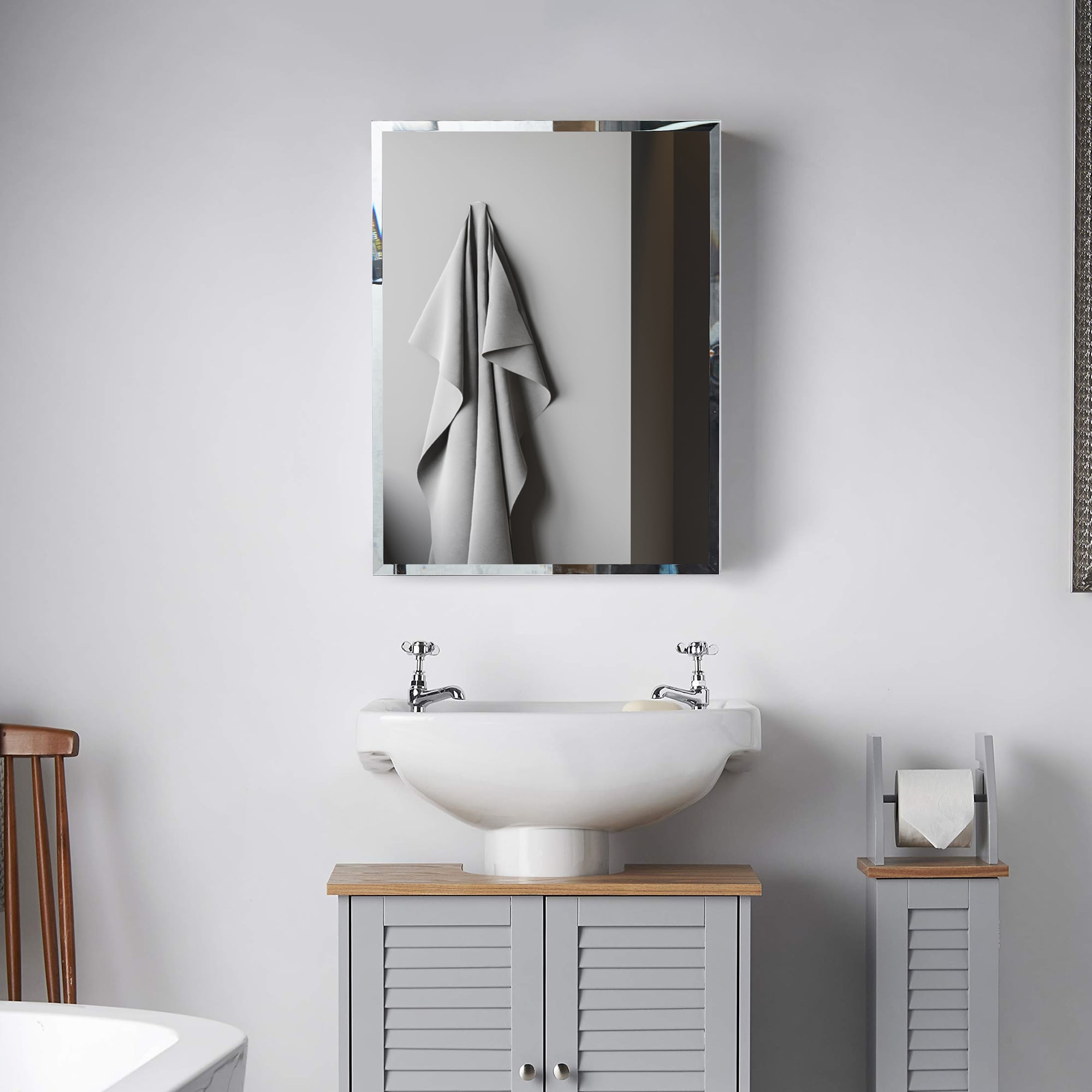 Forclover TAK-MED1930BL Bathroom-Medicine-Cabinets - View #3