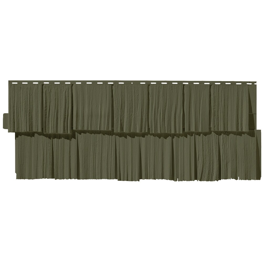 Novik 100070083F  Shake 49.4 Square feet Brunswick Green Faux stone veneer