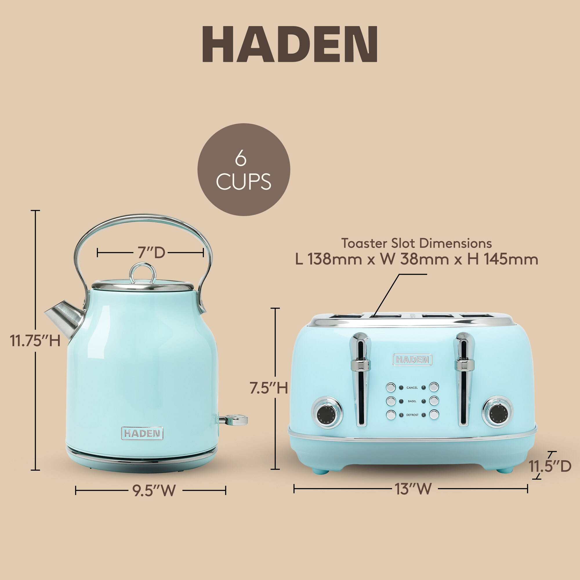 Haden 75005 + 75004-HD toasters - View #5