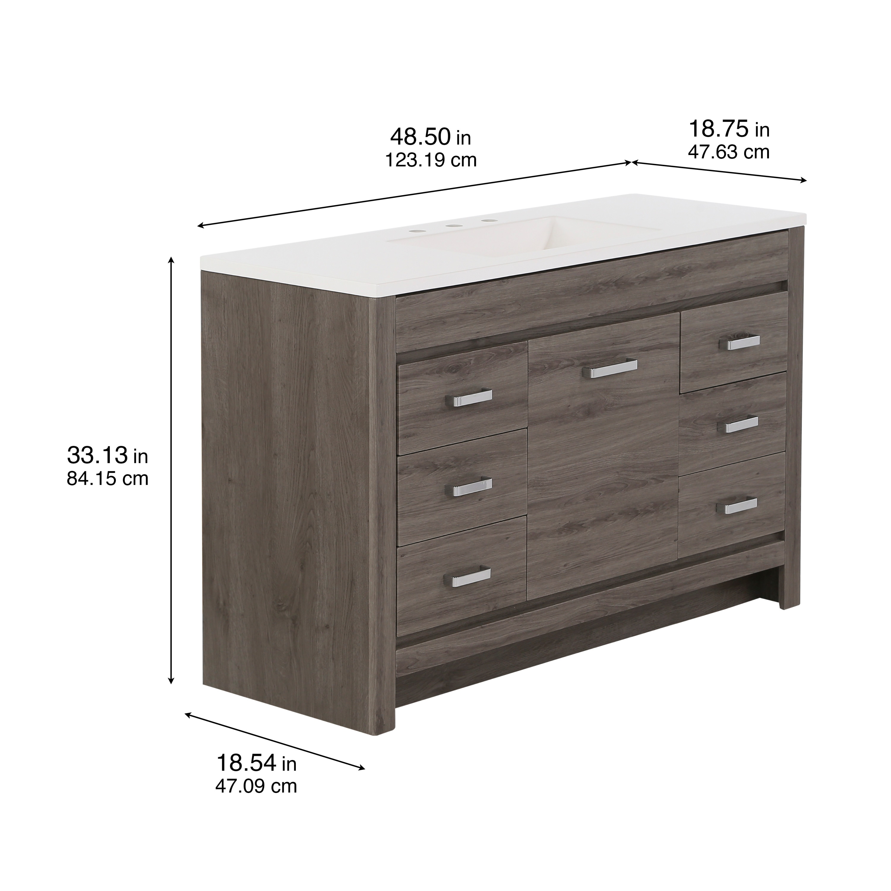 Diamond NOW C48W30050 Bath-Vanity-Combo - View #5