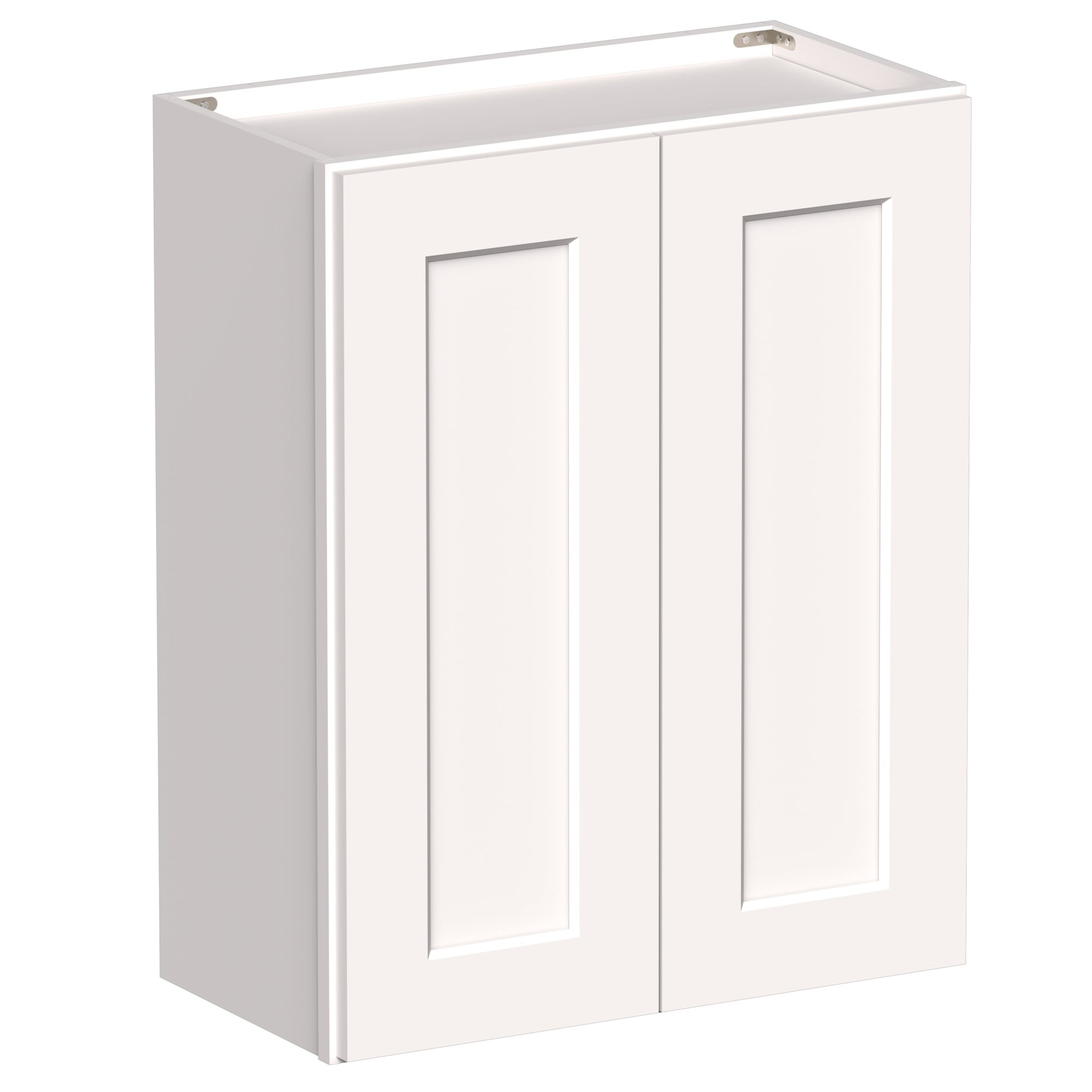 Boyel Living Standard Wall Cabinet in White 24-in W x 30-in H x 12-in D