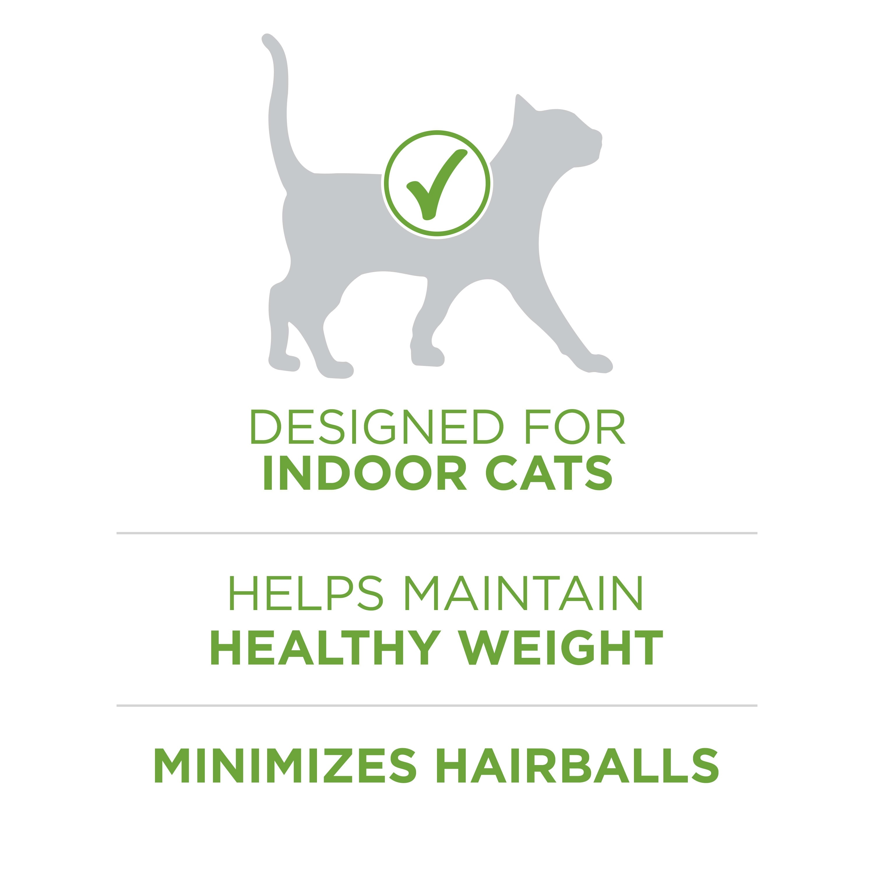 Nestle Purina Purina One Healthy Weight Hairball Control Dry Cat Food ...