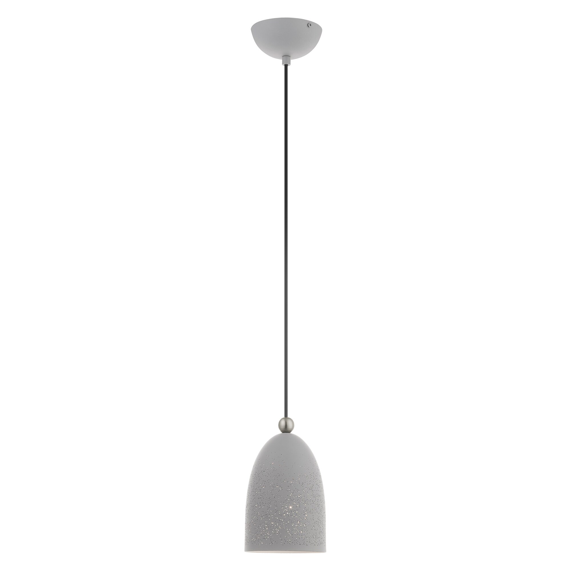 grey pendant fitting