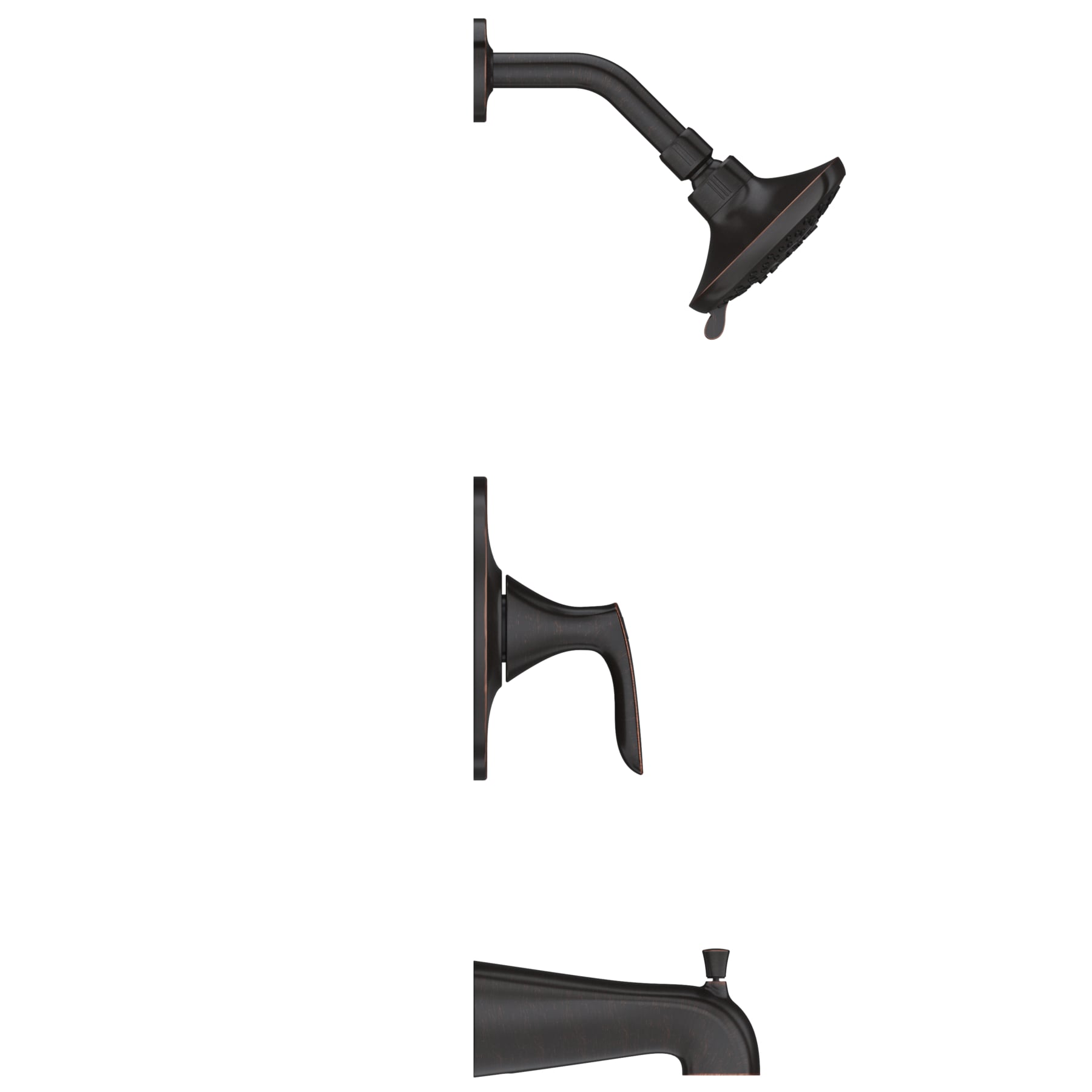 Pfister LG89-8WRY-0X8-310A-L Tub-Shower-Faucets - View #3