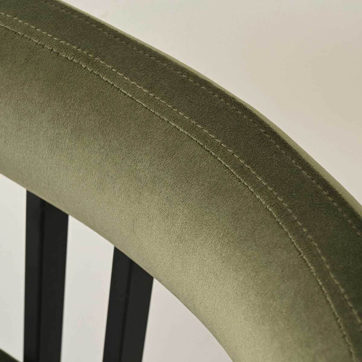 Maison Boucle MIA-VELEVT-GREEN8 Dining-Chairs - View #8