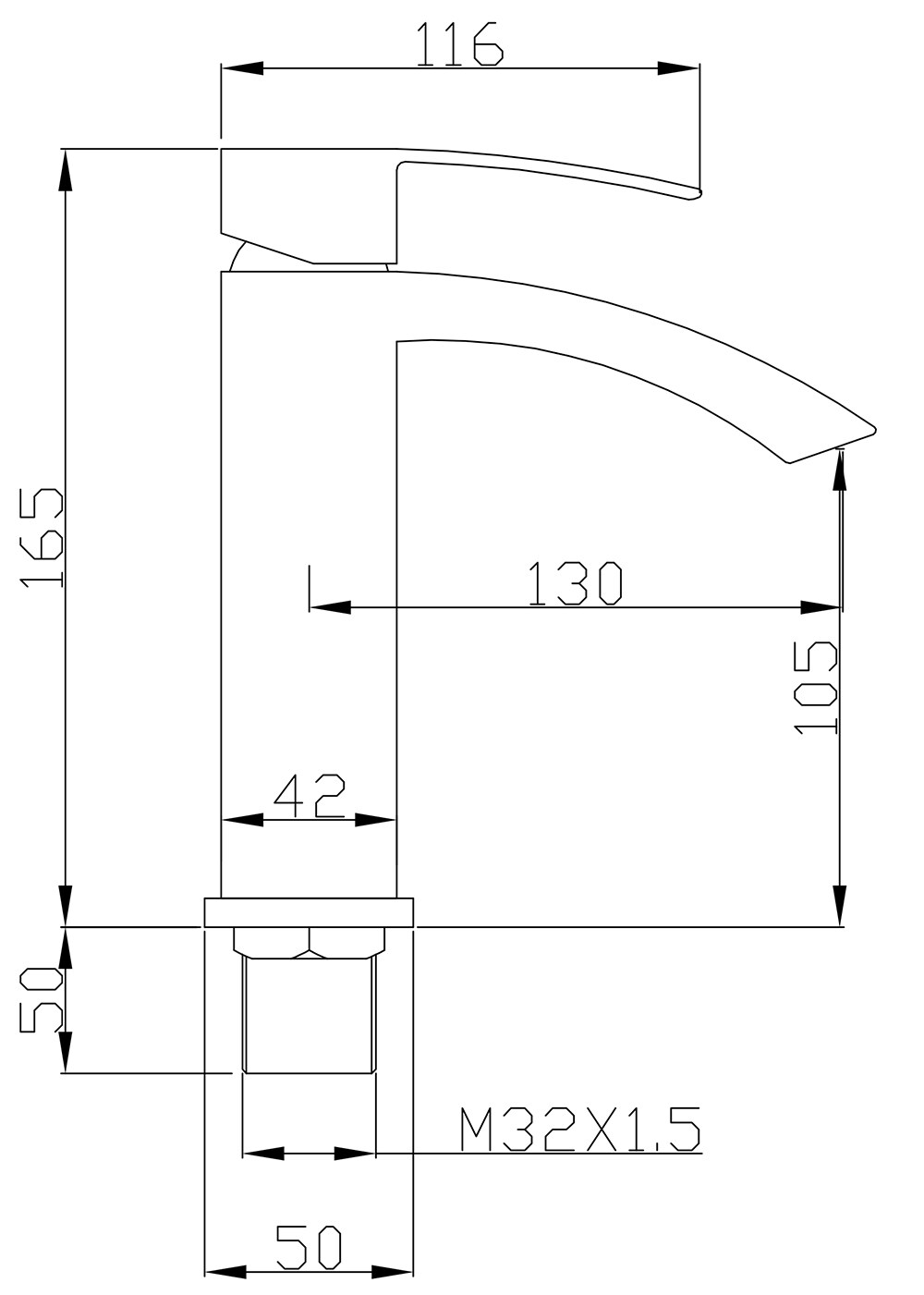Clihome RCH-BAFS6517 Lavatory-Faucets - View #5