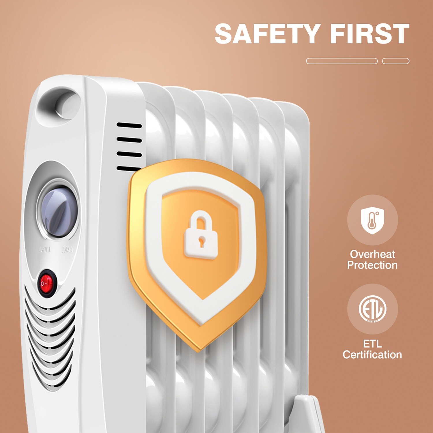 Costway CSHY001408 Portable-Electric-Heat - View #7