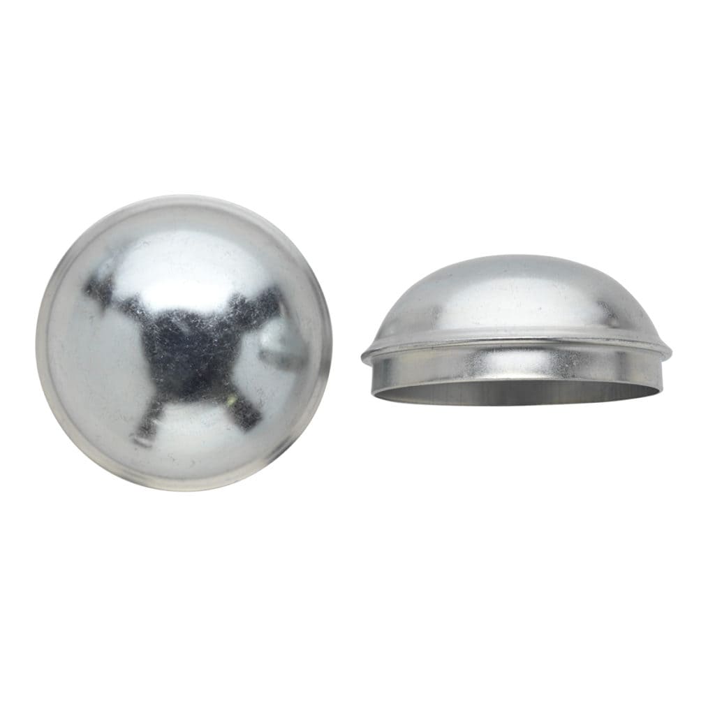 Carry-On Trailer 122T 2.7-In Black Steel Axle Dust Caps for Trailer Repair - Pack of 2